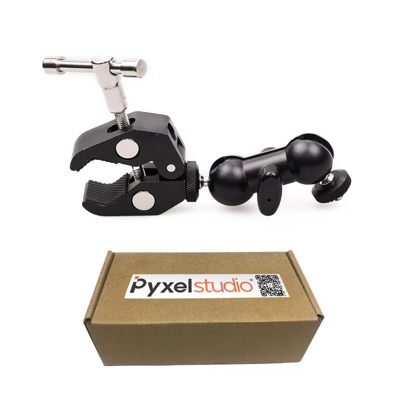 Magic Arm Articulating Crab Clamp Hot Shoe Ballhead Super Friction Holder Tripod - Picture 65 of 79