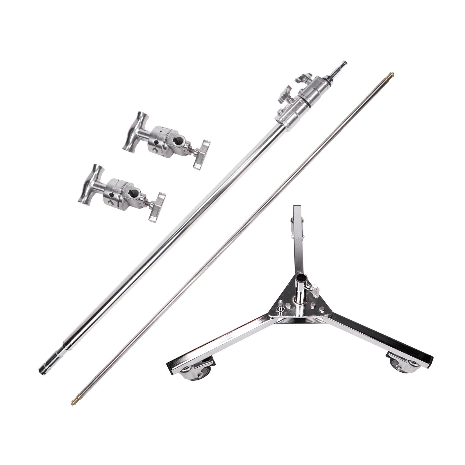 Studio CStand Boom Arm Century Stand Heavy Duty Dolly Turtle Base Wheels Photo eBay