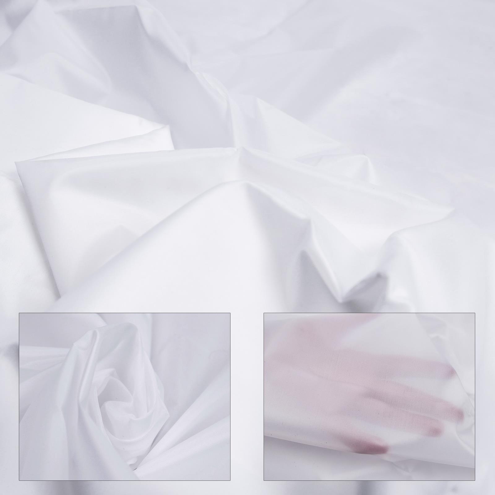 Tessuto di diffusione fai da te nylon seta bianca senza cuciture 1,5 x 1 m/3 m/6 m per illuminazione fotografica Regno Unito - Foto 32 di 35