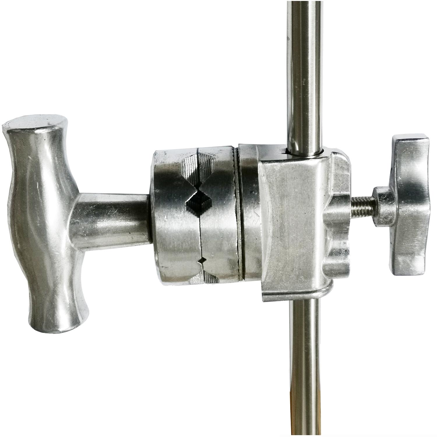 C Stand Boom Arm Clamp Grip Head Light Stand Dual Heavy Duty Reflector