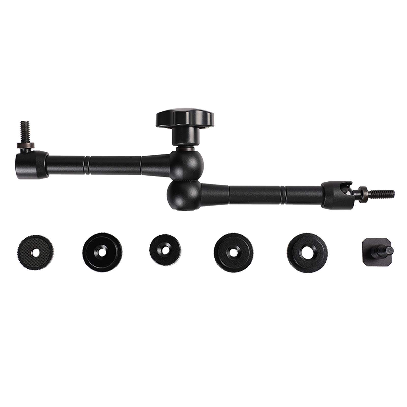 Magic Arm Articulating Crab Clamp Hot Shoe Ballhead Super Friction Holder Tripod - Picture 7 of 79