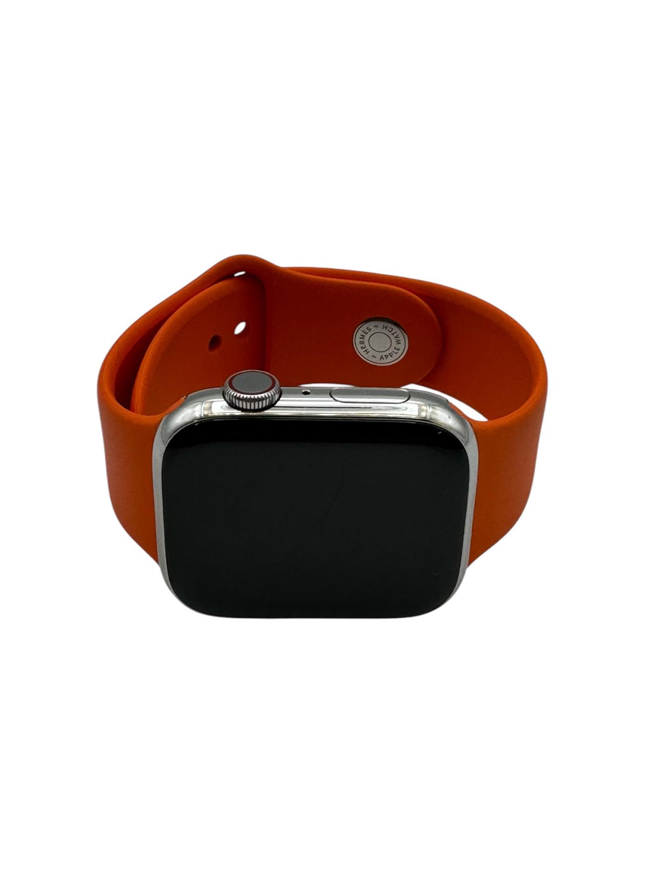 Apple Watch Hermes Series 7(GPS+Cellularモデル) 45mm 美品 シルバー