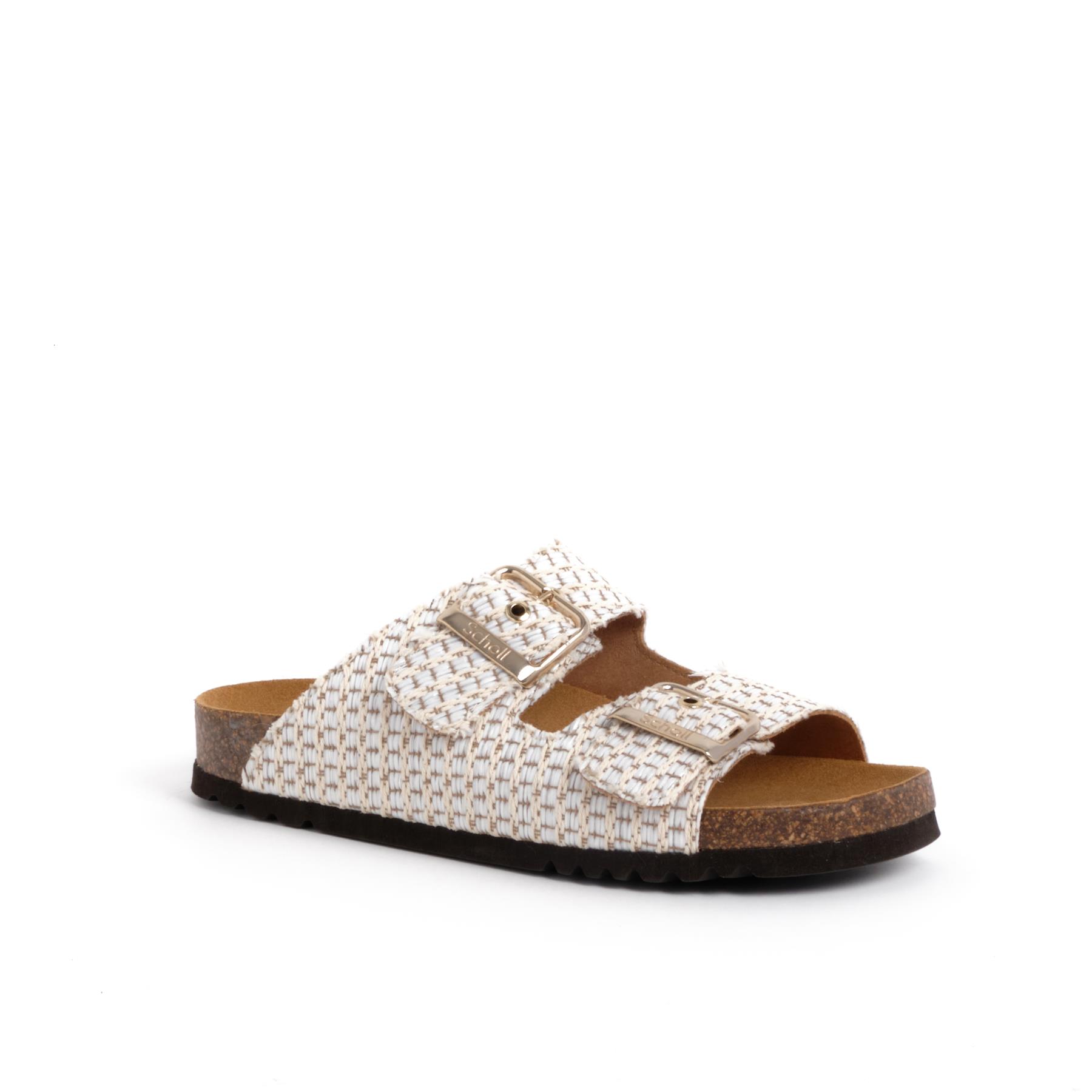 Scholl Ete Sport Noelle Raffia Bleu Femme