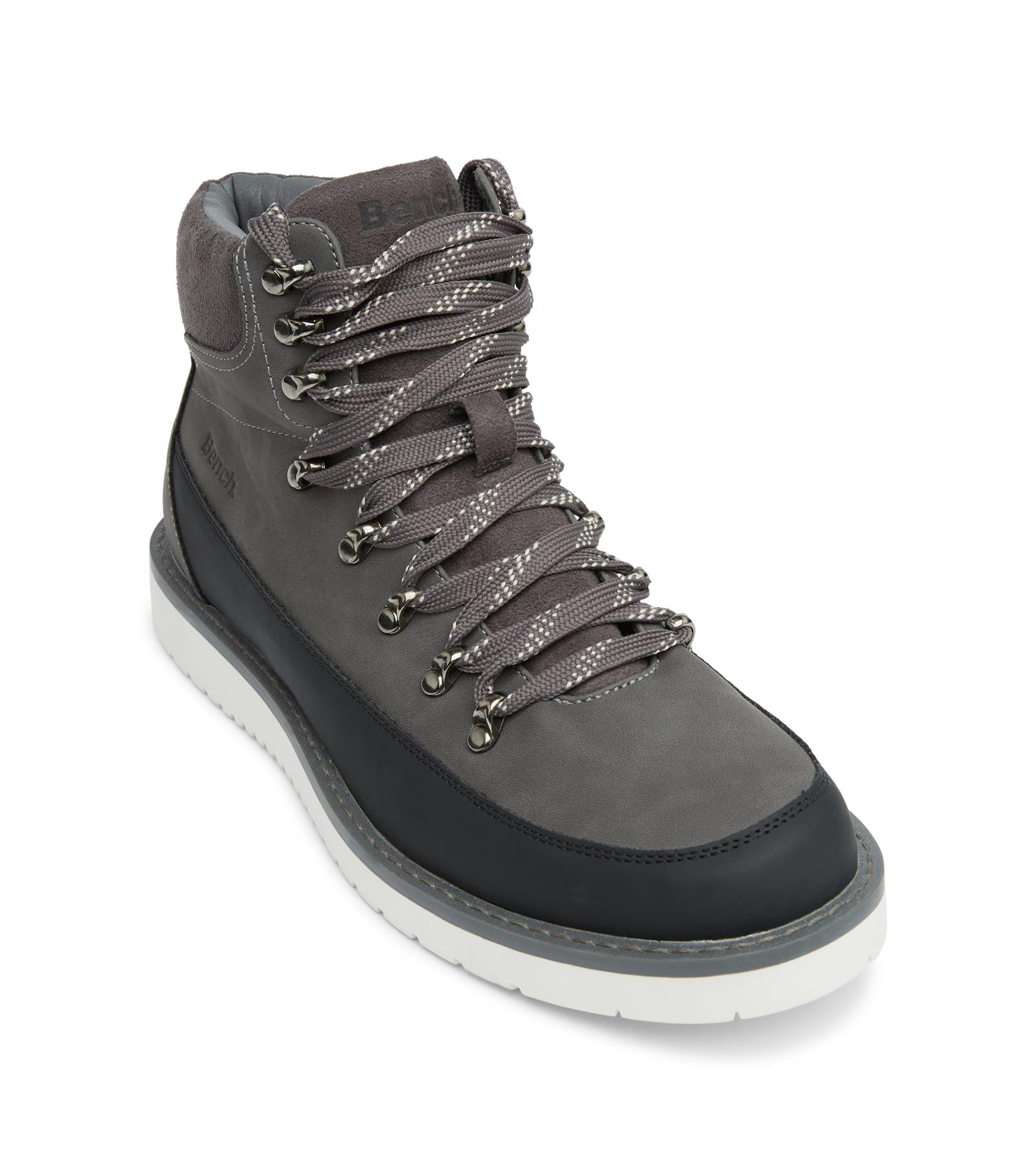 Bench Mens 'Chorlton' Brown & Grey Ankle Boot, All Sizes, Lace up, Casual, Hike - Picture 24 of 24