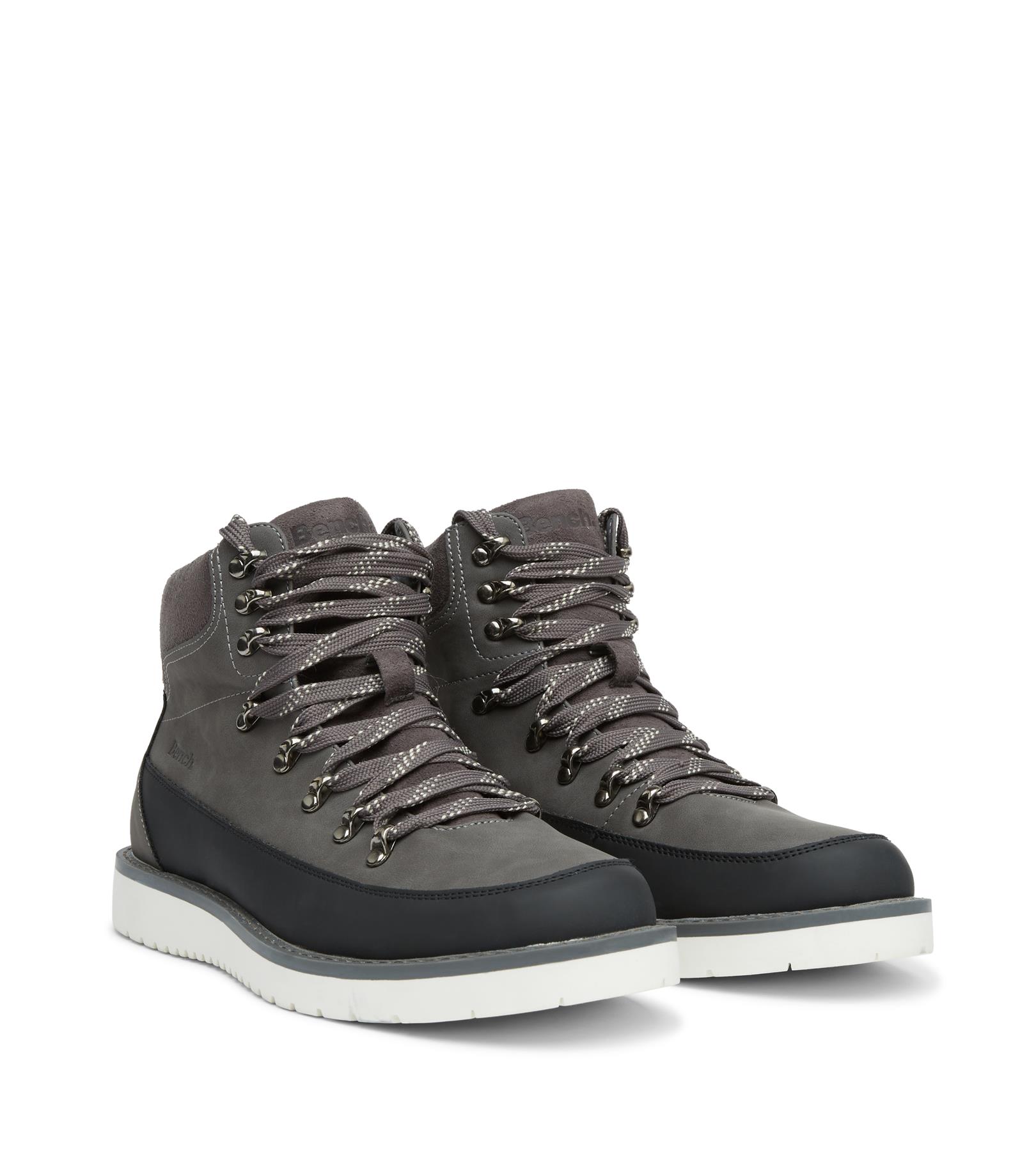 Bench Mens 'Chorlton' Brown & Grey Ankle Boot, All Sizes, Lace up, Casual, Hike - Picture 21 of 24