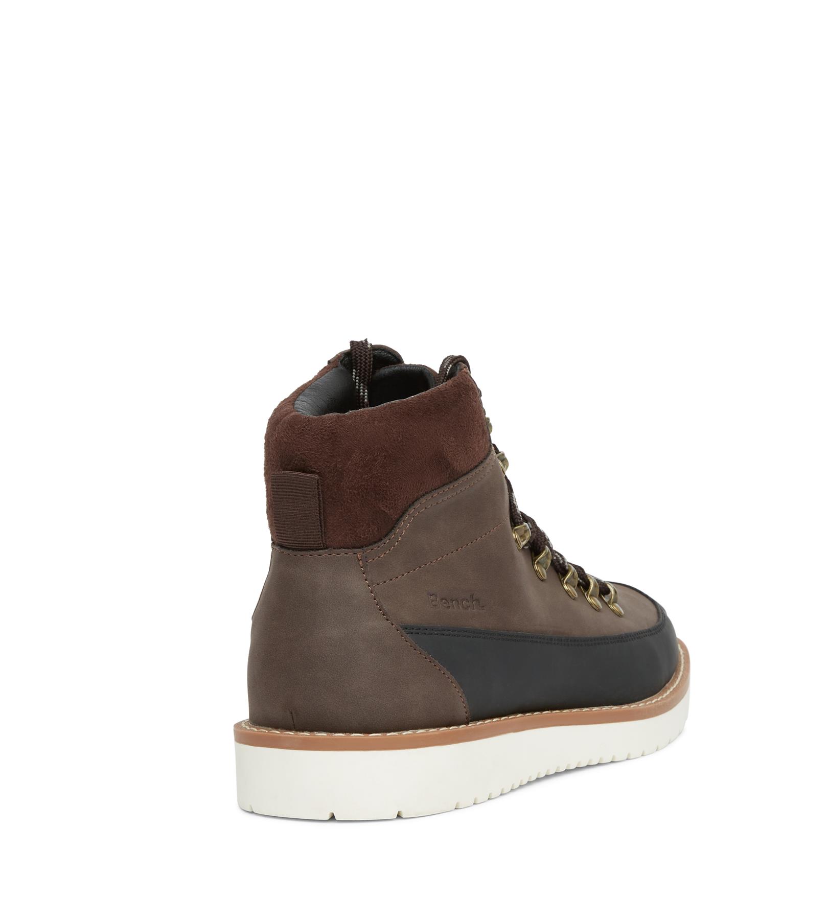 Bench Mens 'Chorlton' Brown & Grey Ankle Boot, All Sizes, Lace up, Casual, Hike - Picture 17 of 24