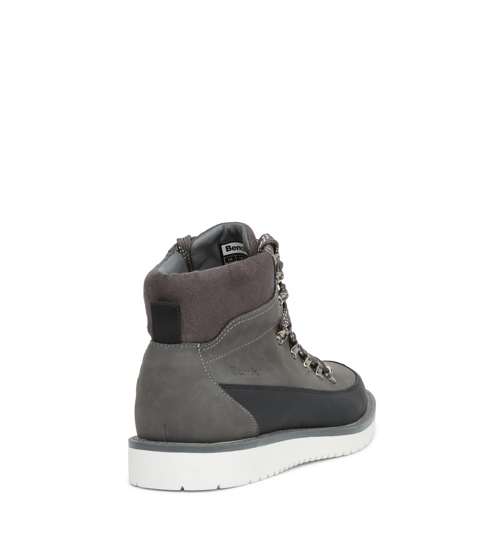 Bench Mens 'Chorlton' Brown & Grey Ankle Boot, All Sizes, Lace up, Casual, Hike - Picture 23 of 24