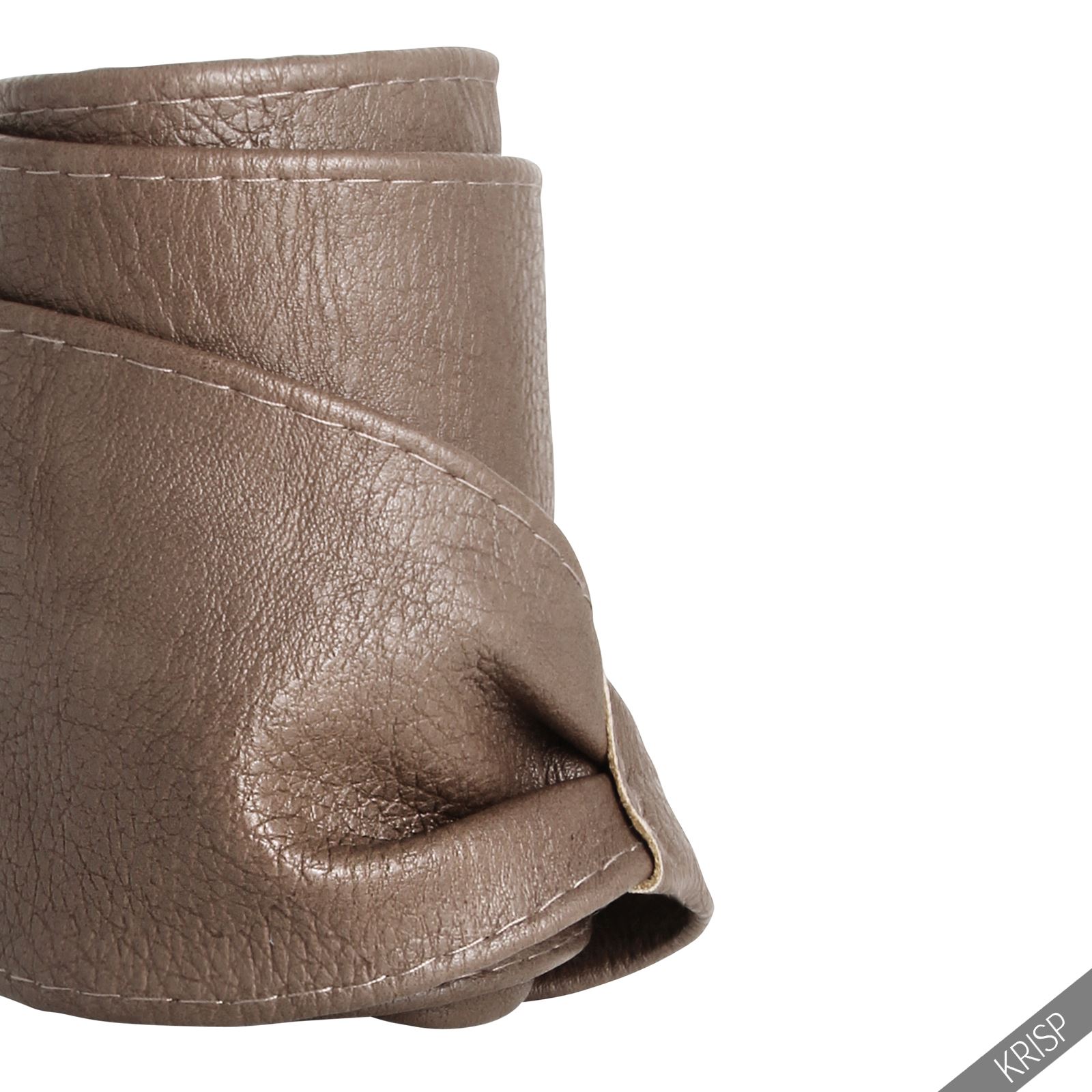 Women Soft Faux Leather Wide Self Tie Wrap Around Obi Waist Band Cinch