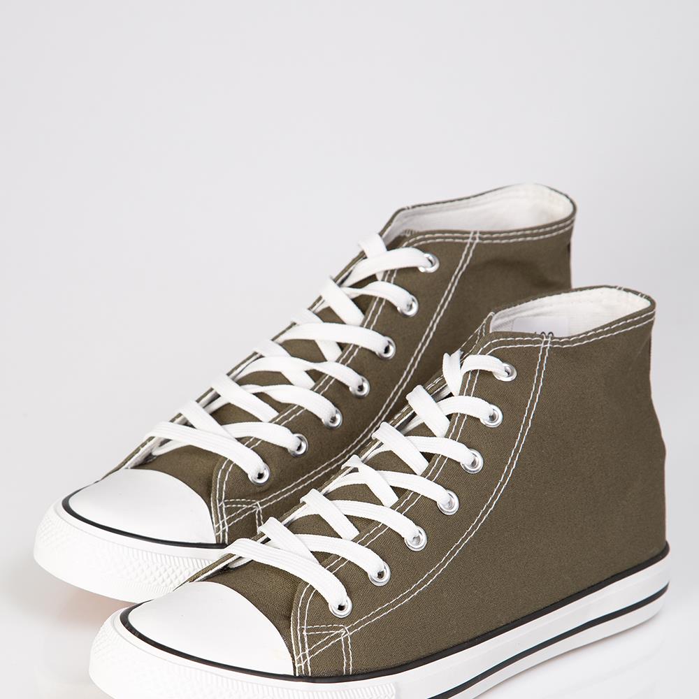 Mens Classic High Top Trainers Basketball Sneakers Lace Up Sport Shoes Walking - Picture 19 of 34