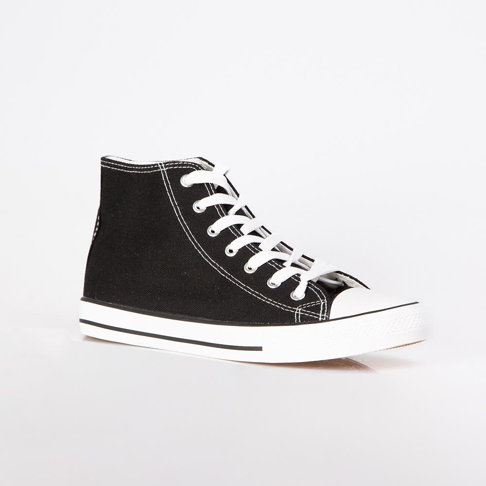 Mens Classic High Top Trainers Basketball Sneakers Lace Up Sport Shoes Walking - Picture 4 of 34
