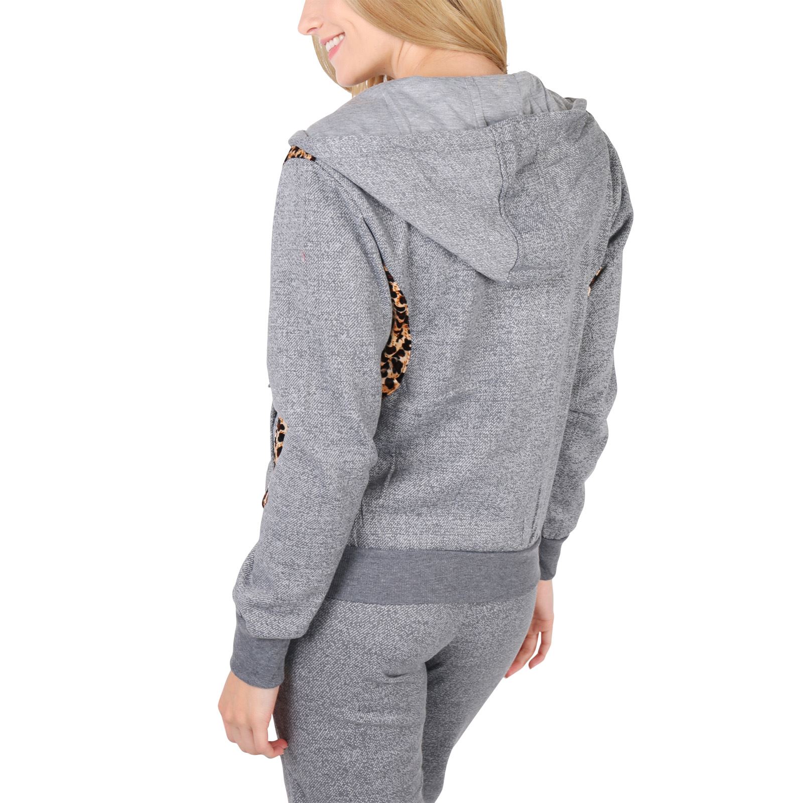 Sweat à Capuche Zippé Enfant Fille – Manches Longues, Coupe Courte – Chaud Et Confortable – Taille 5 à 14 Ans