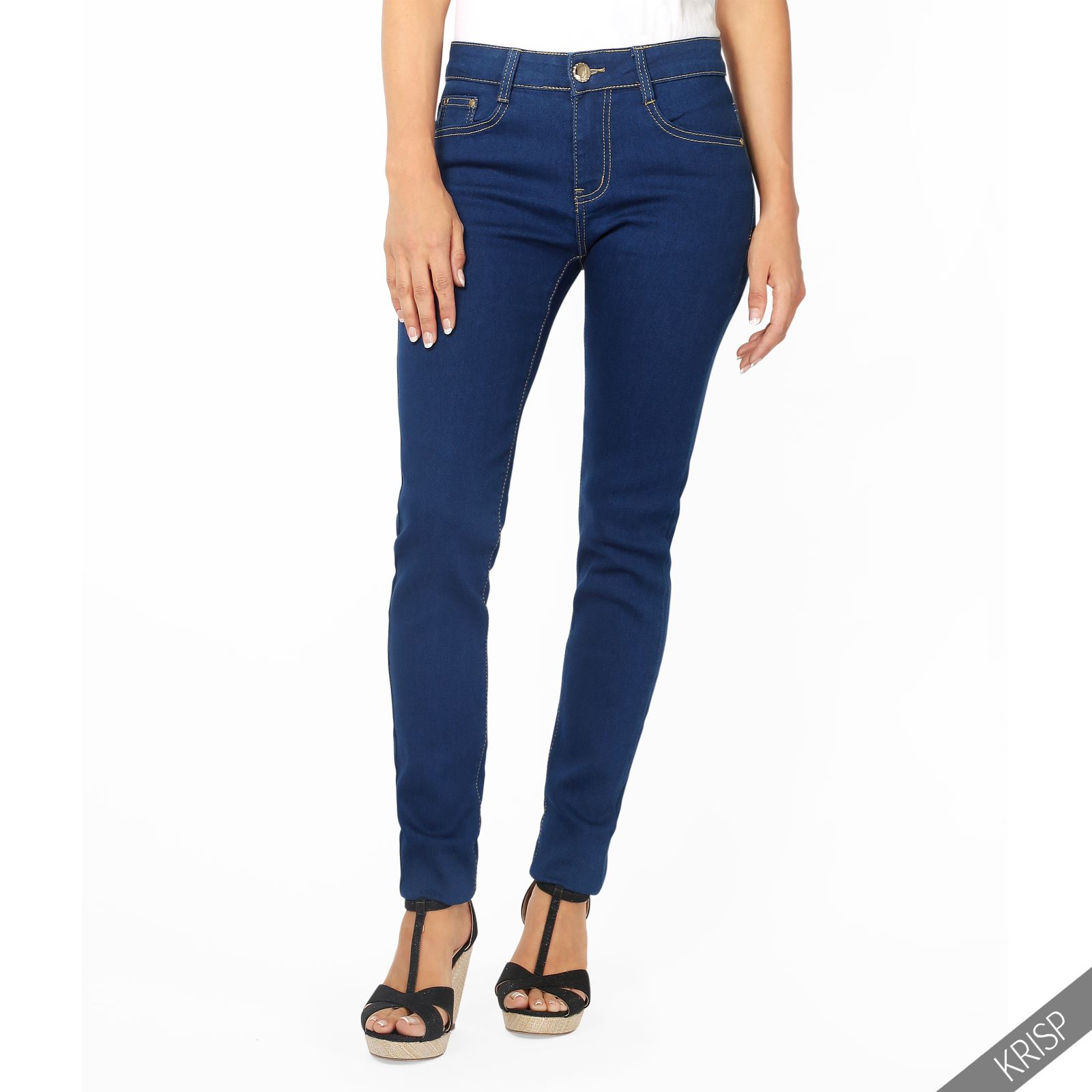 ladies long skinny jeans