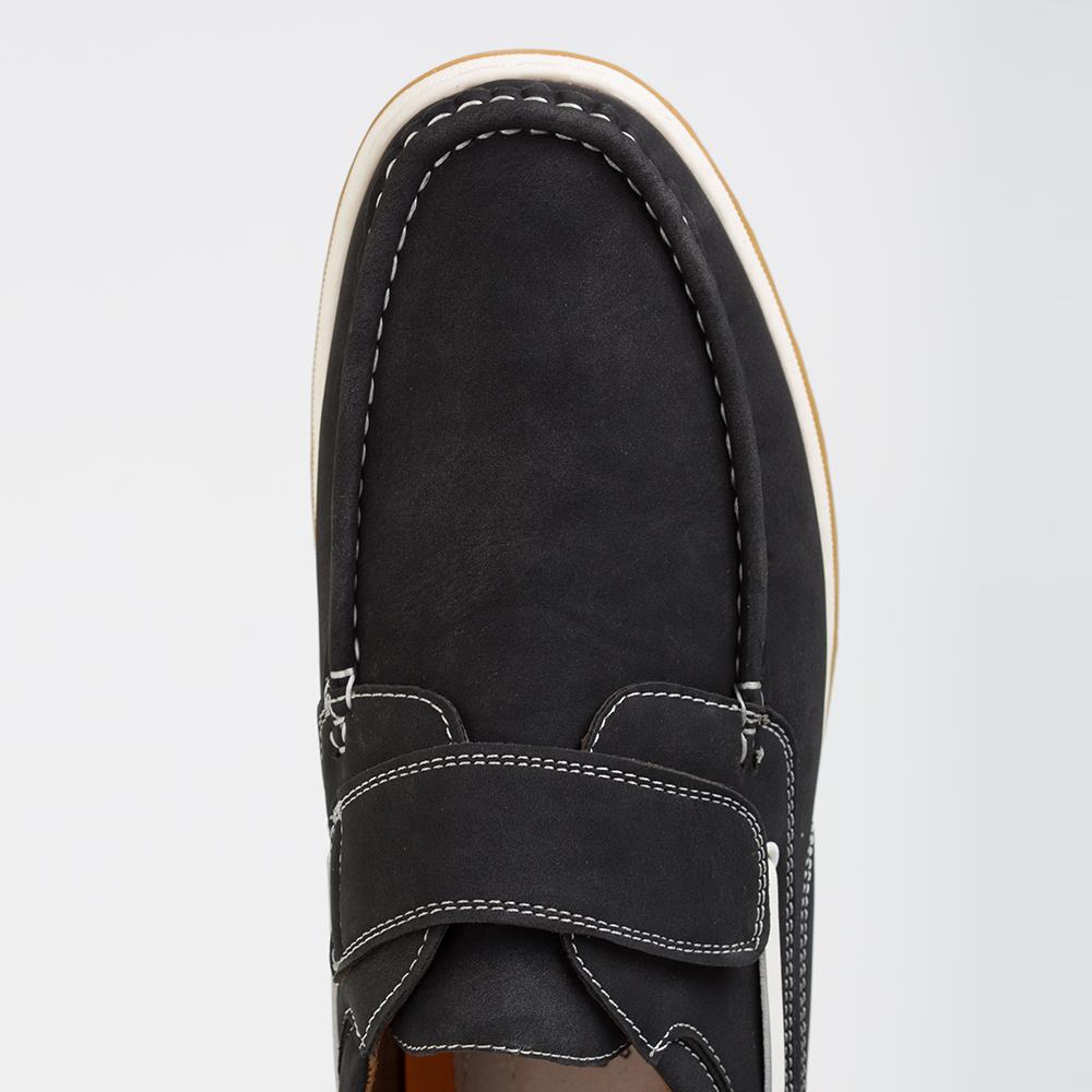 Mens Casual Boat Shoes Faux Leather Slip on Deck Summer Loafers Moccasins - Picture 9 of 23