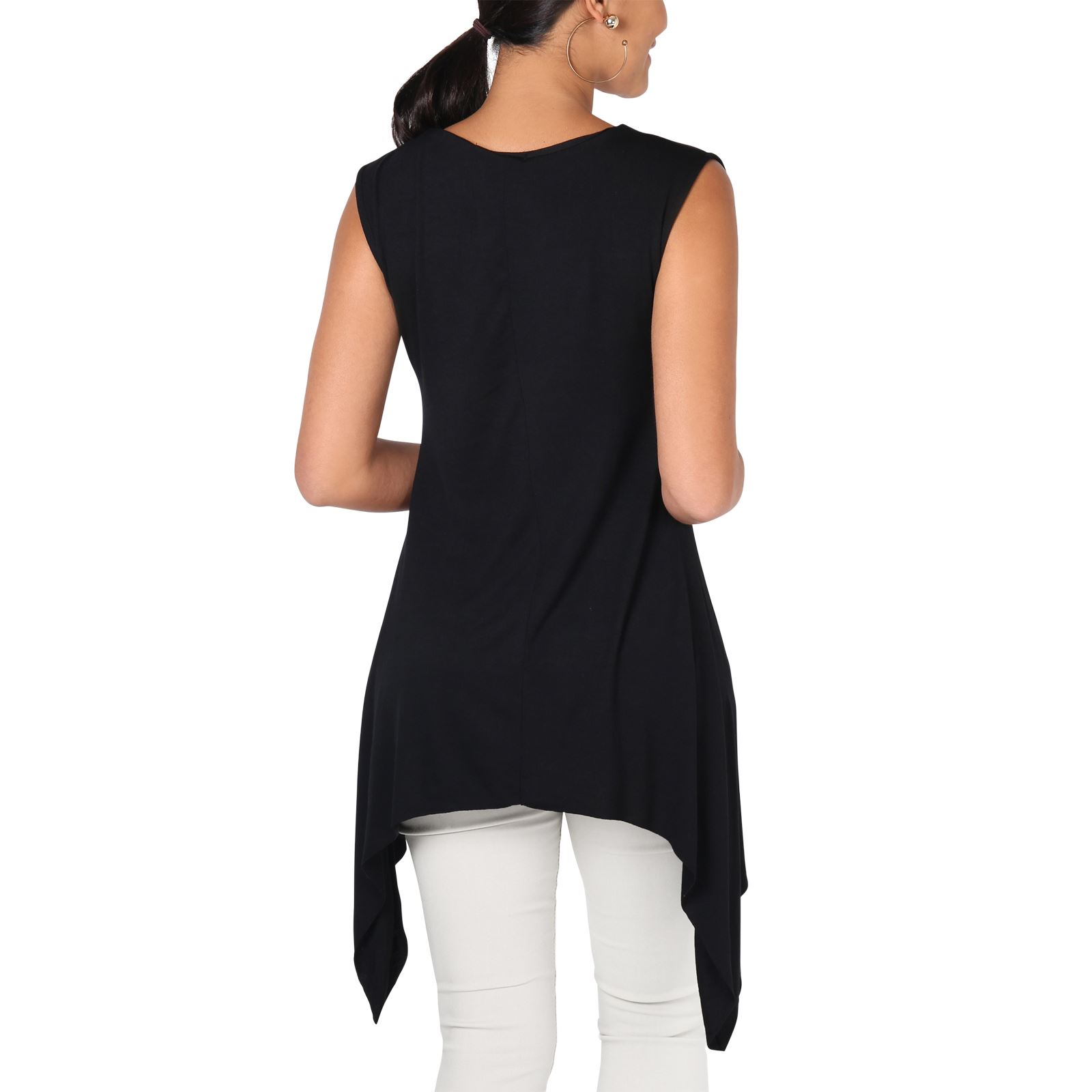 womens sleeveless dress tops