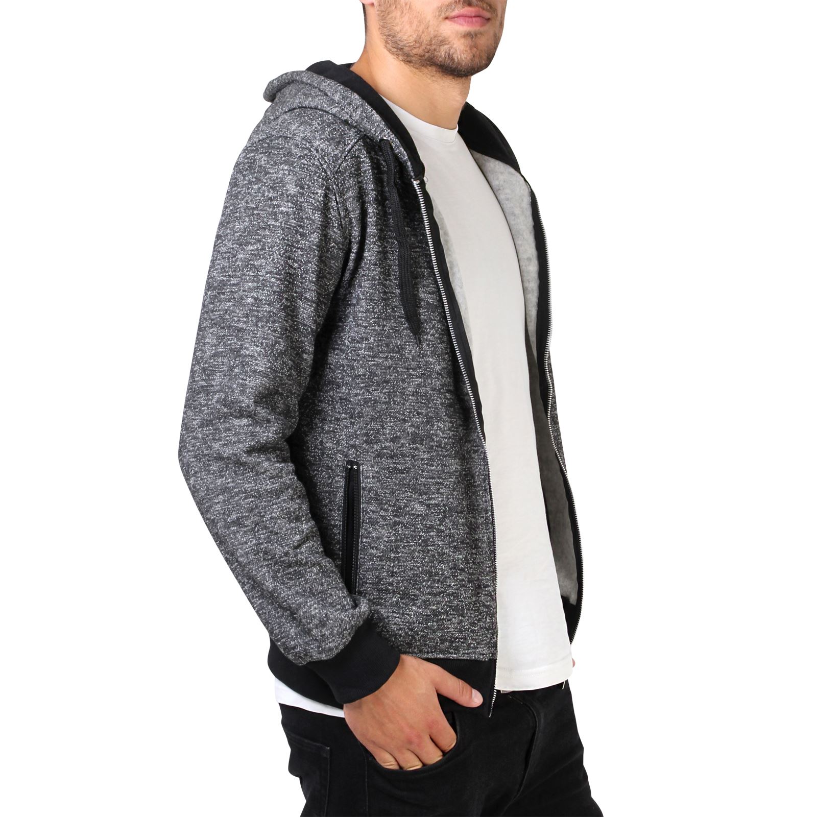 Quality Zip Up Hoodie Warm Fleece Men Designer Hooded Jacket Sweatshirt