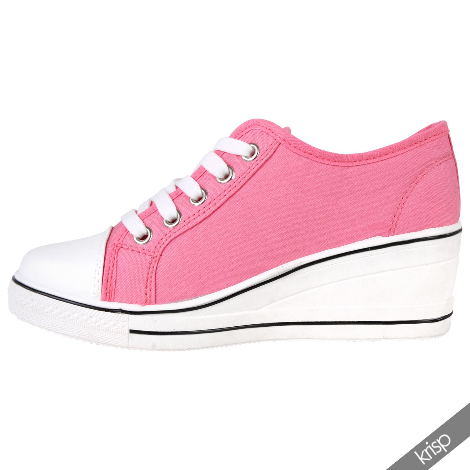 basket femme talon compensé