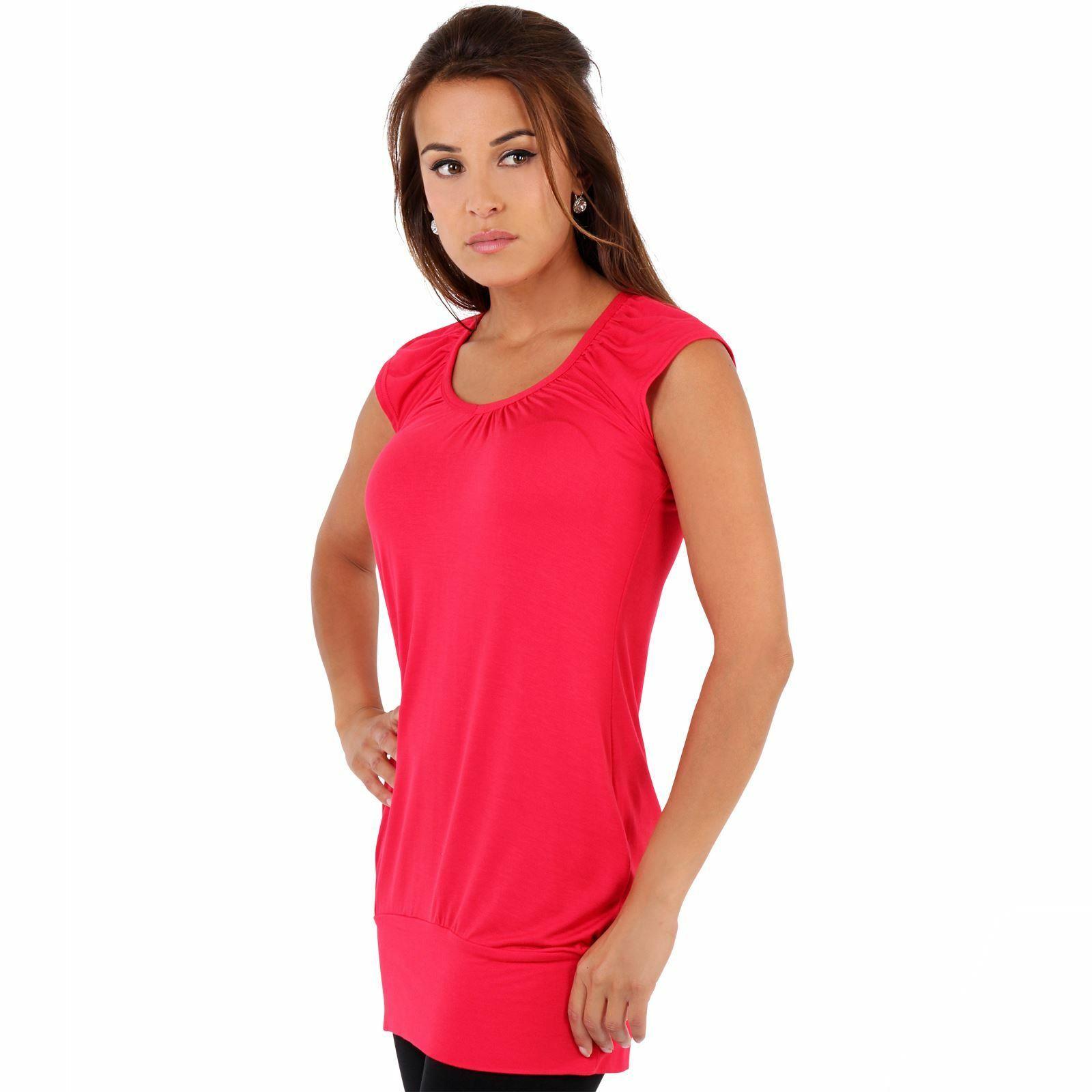 thumbnail image 2 of Aokosor Women's V-Neck Chiffon Blouse – 3/4 Or Long Sleeve Pleated Tunic Top, Loose Fit For Work & Casual 2 of 12