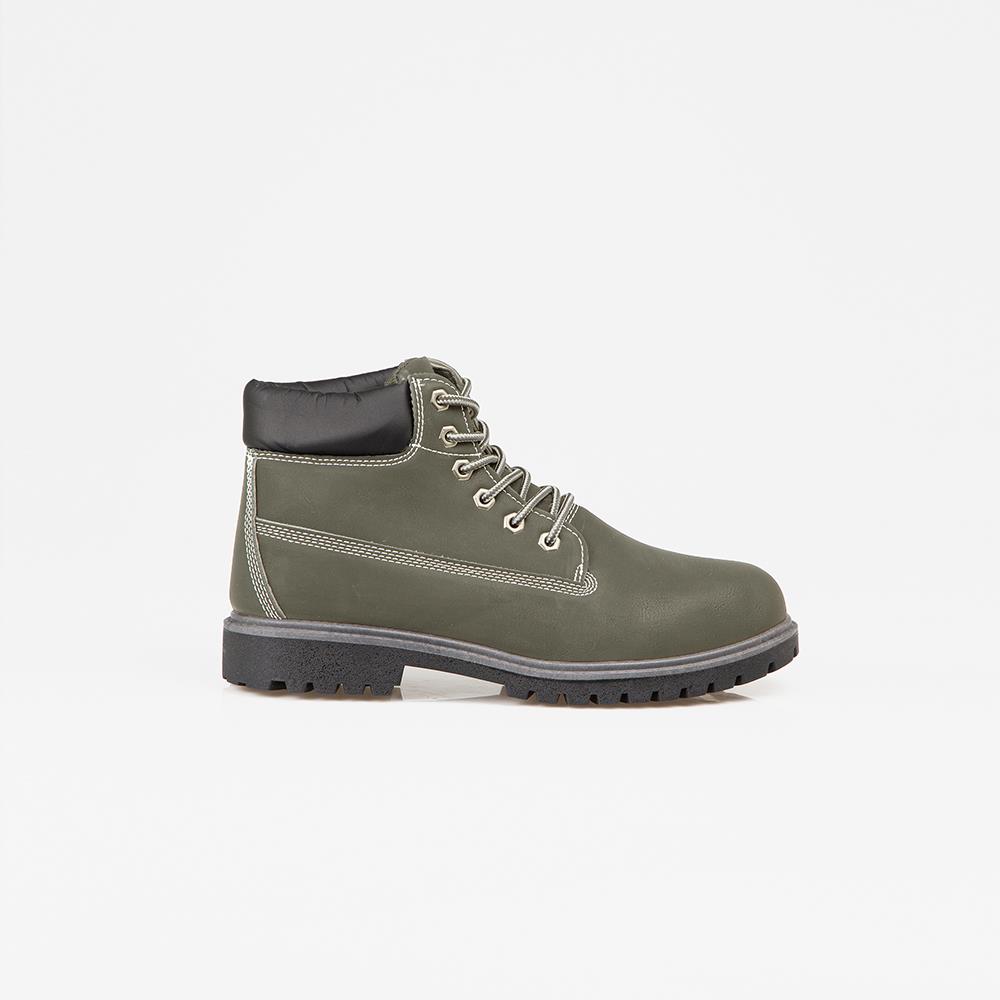 Mens Classic Worker Boots Casual Fashion Lace Up Shoes Walking Camping Hiking - Picture 18 of 27