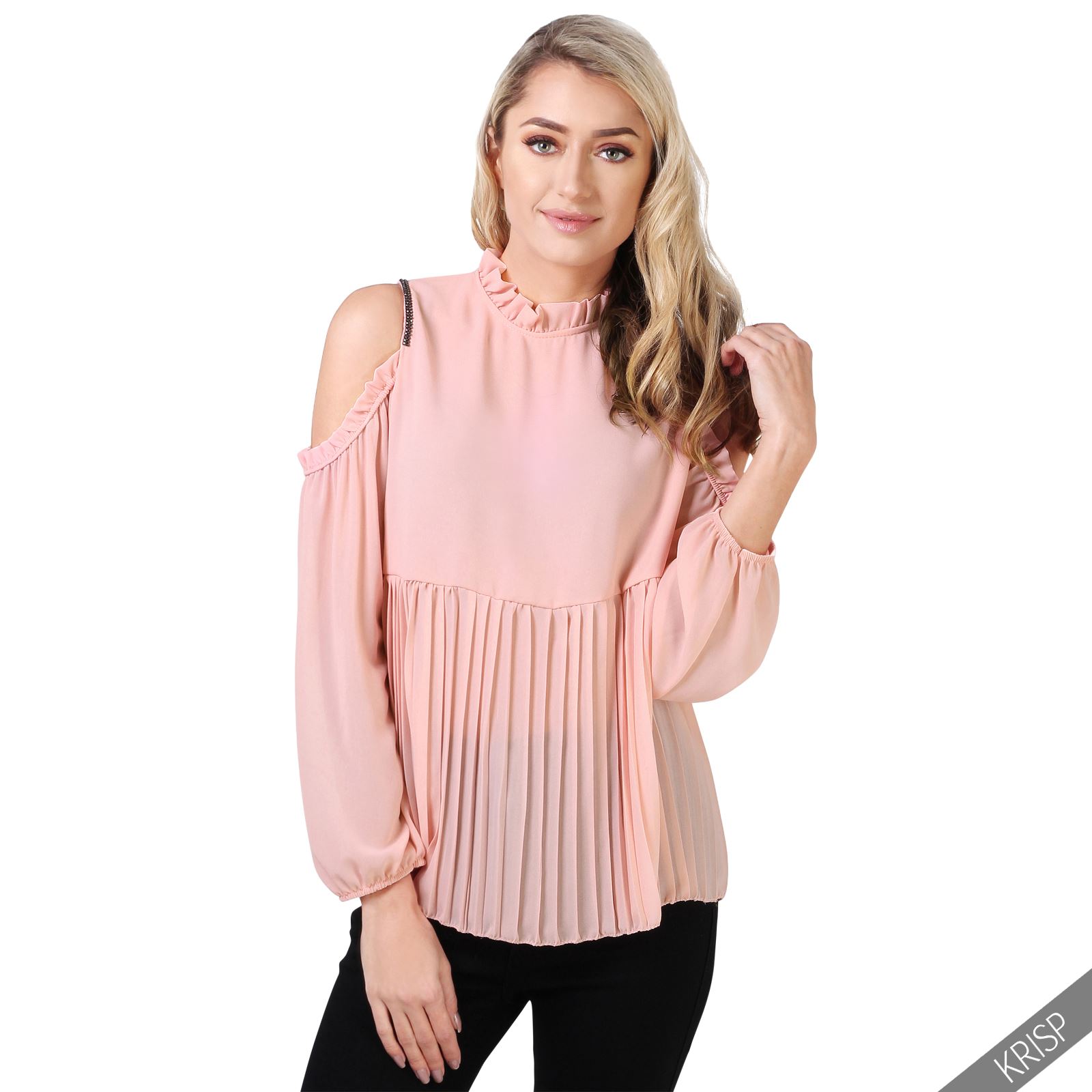 Open Shoulder Flounce Plain Blouses - Pink boutique homecoming Side Slit Plain Casual Pants canada jumia kenya for