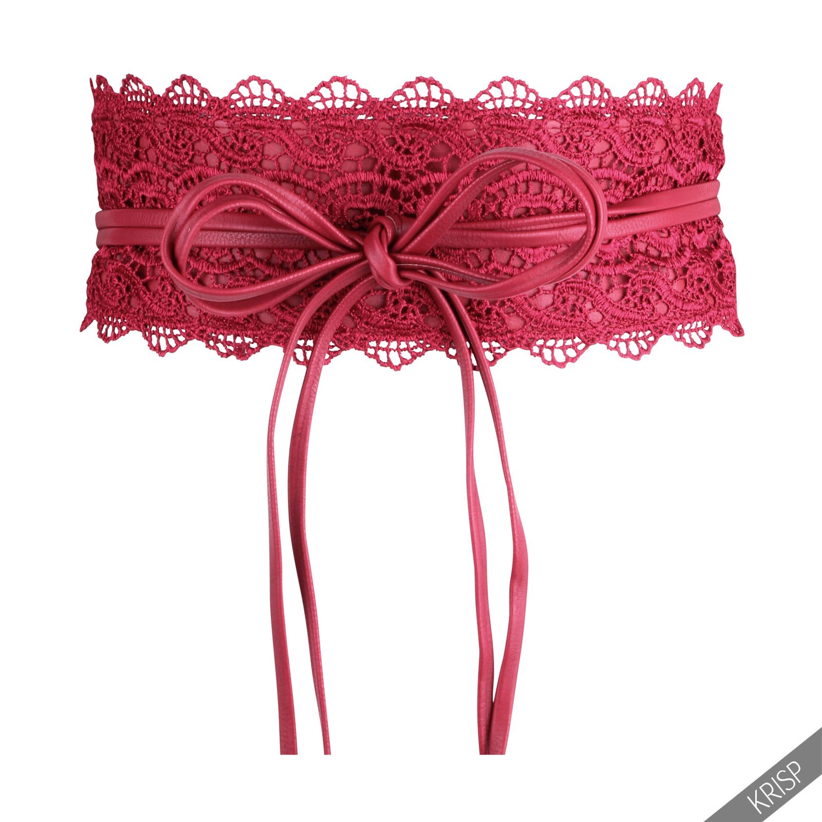 Cinturón de Mujer Correa Cinturones Cintura Buckle Lujo Unisex Fiesta Rojo Negro - Imagen 19 de 70