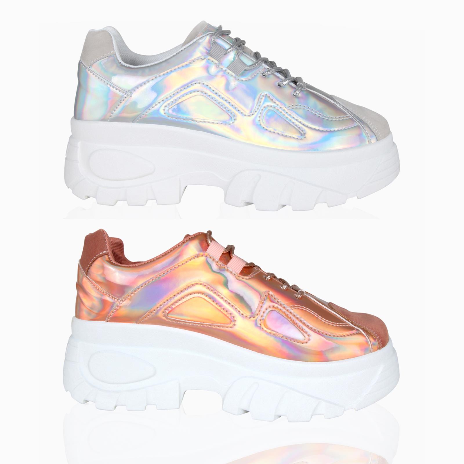 platform heel trainers