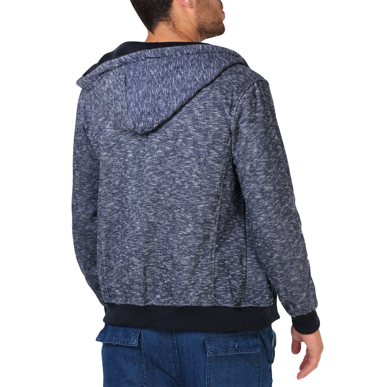 Quality Zip Up Hoodie Warm Fleece Men Designer Hooded Jacket Sweatshirt Coat Top eBay