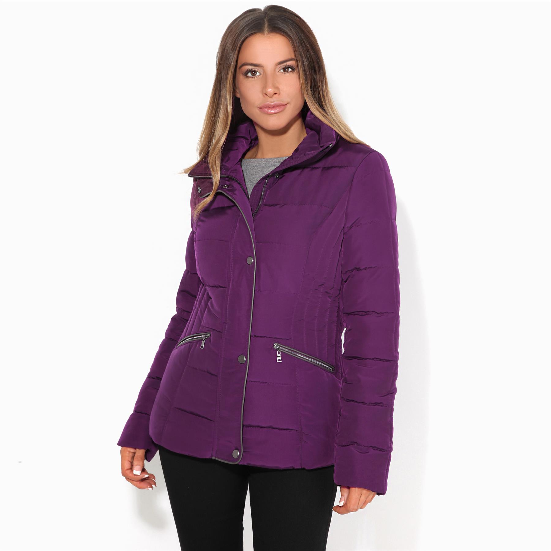Made in Germany Veste Femmes Hiver Laine Veste D/'Hiver Doudoune Hiver Anorak