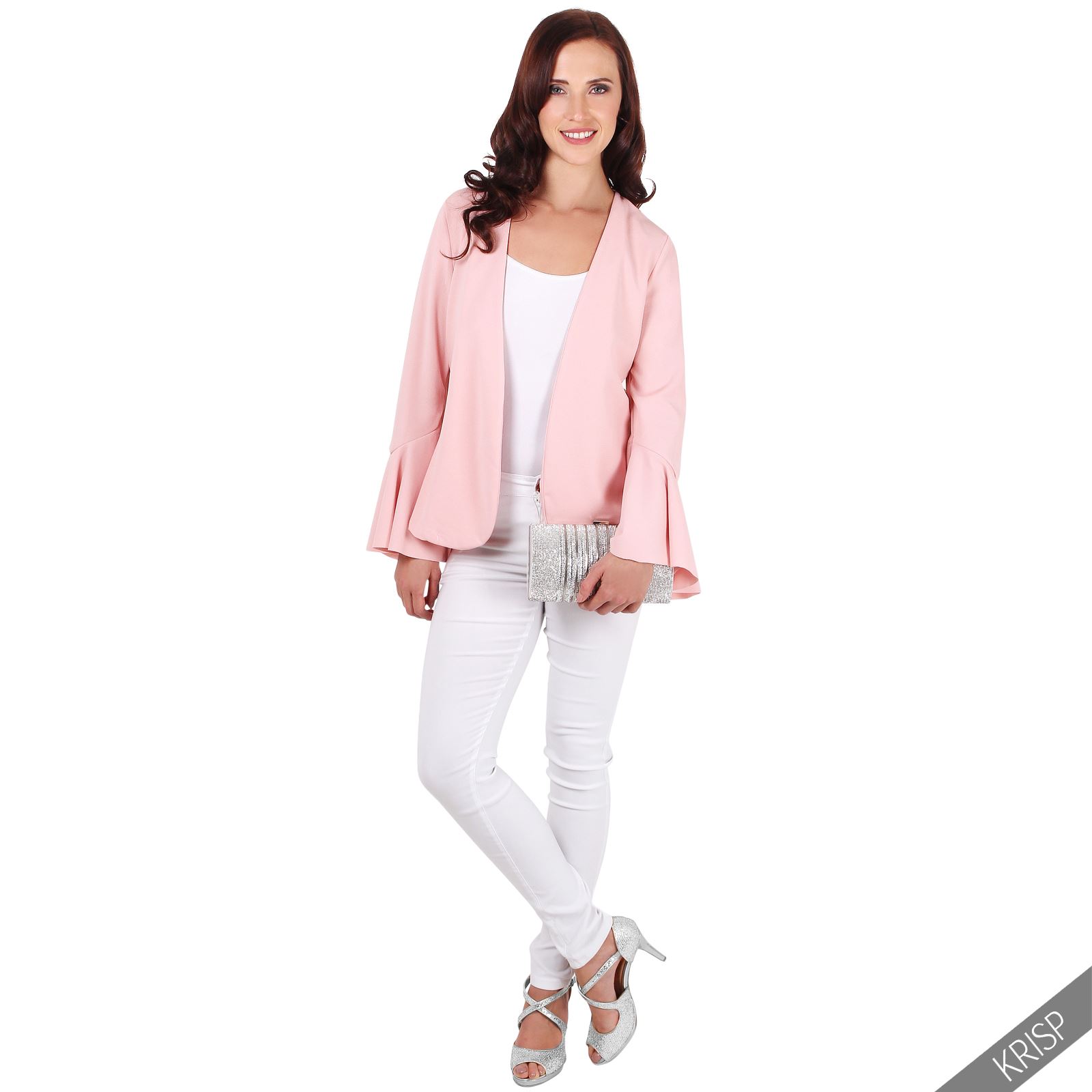 TEXIWAS Autumn Blazer Women Slim ruffles Tops suit Blazers