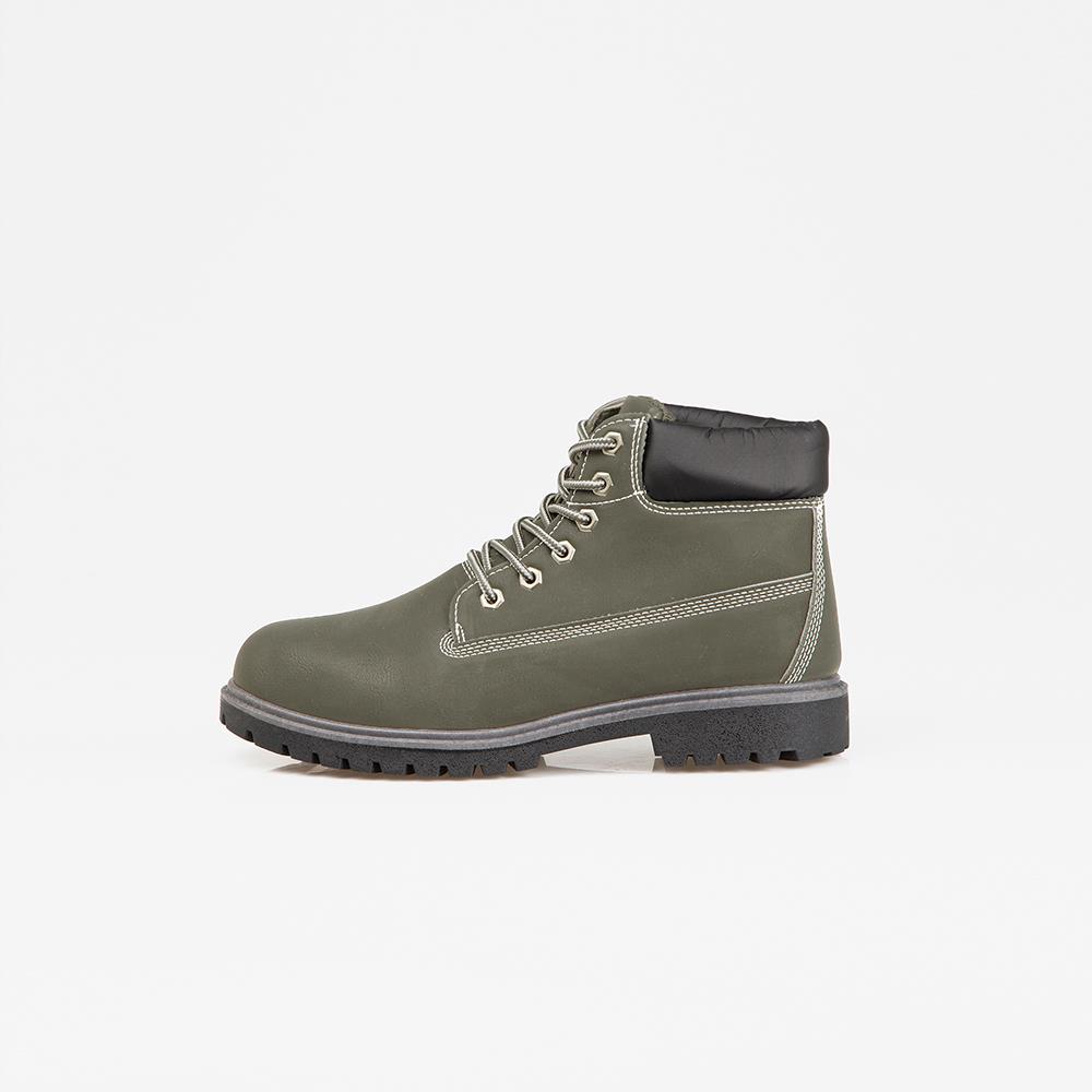 Mens Classic Worker Boots Casual Fashion Lace Up Shoes Walking Camping Hiking - Picture 17 of 27