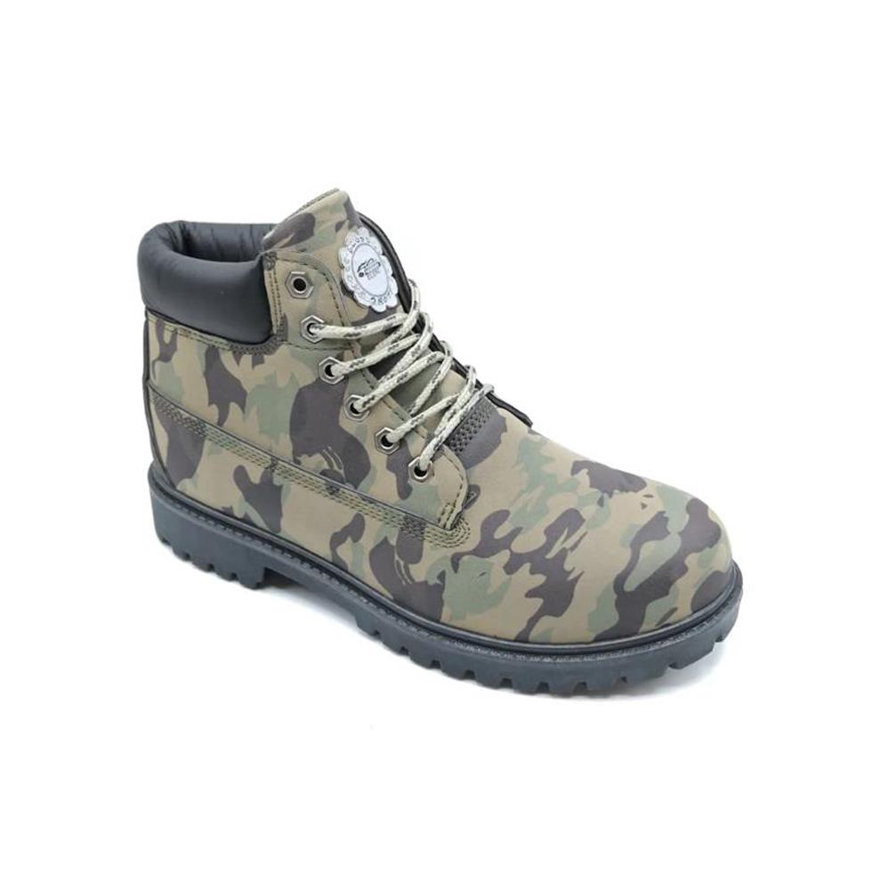 Mens Classic Worker Boots Casual Fashion Lace Up Shoes Walking Camping Hiking - Picture 15 of 27