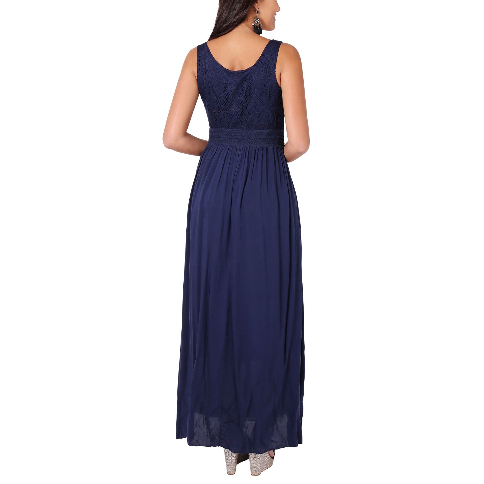 Women Soft Cotton Pleated Long Maxi Dress Flared Gypsy Gown Boho Summer Festival | eBay