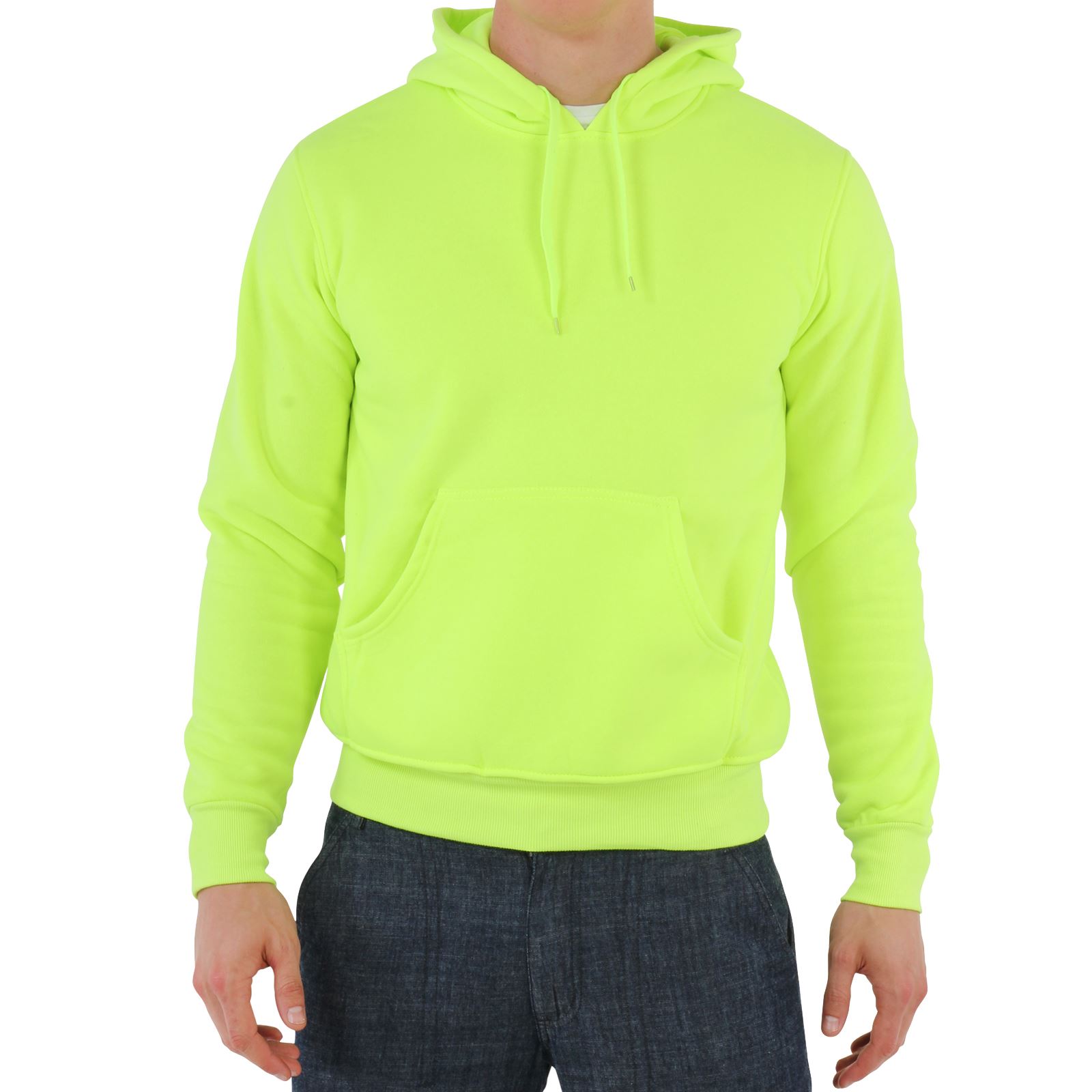 Men Plain Fleece Warm Hoodie Hooded Sport Sweatshirt Top Jumper Sweater Pullover eBay