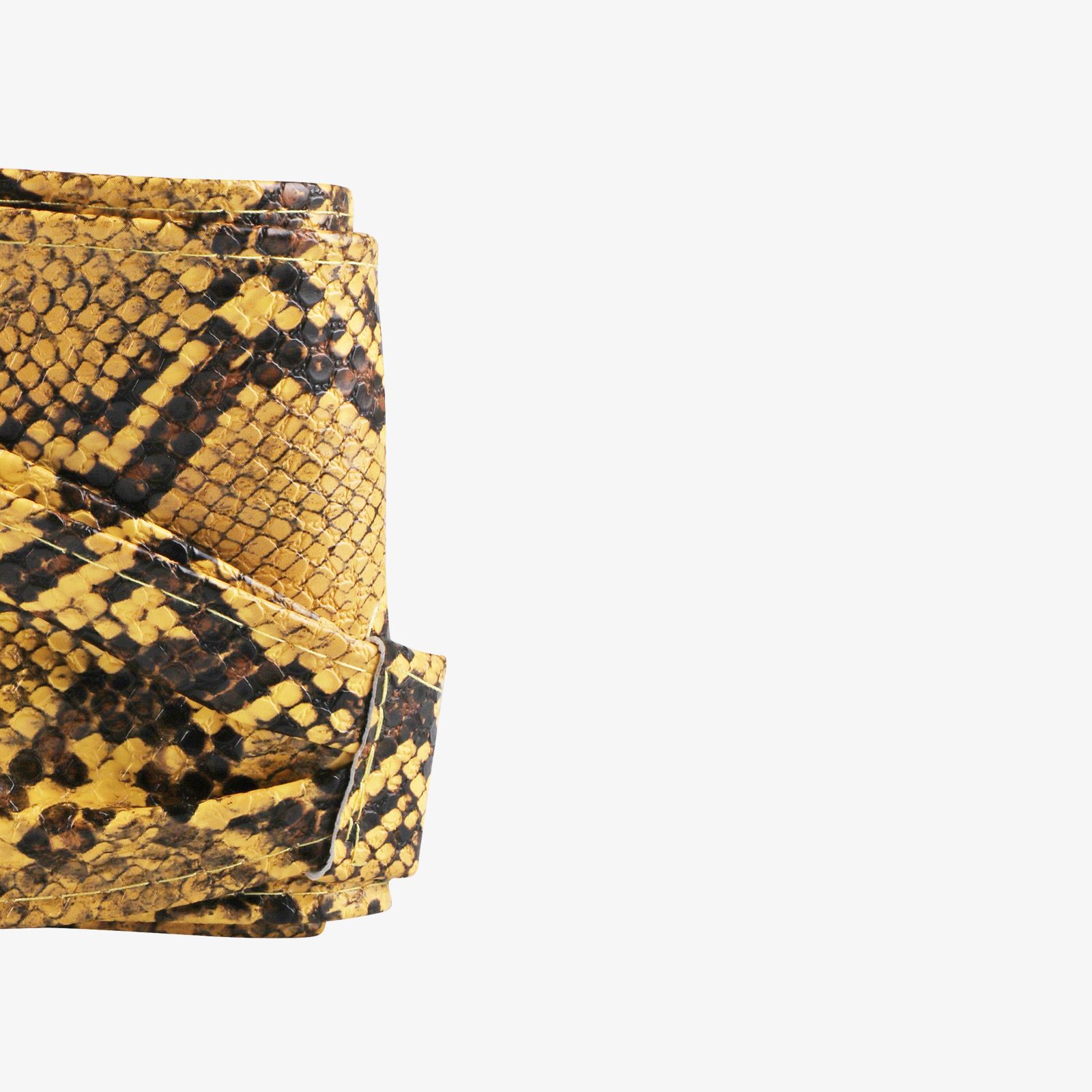 Womens Wide Waist Belt PU Leather Waistband Snake Snakeskin Print Party