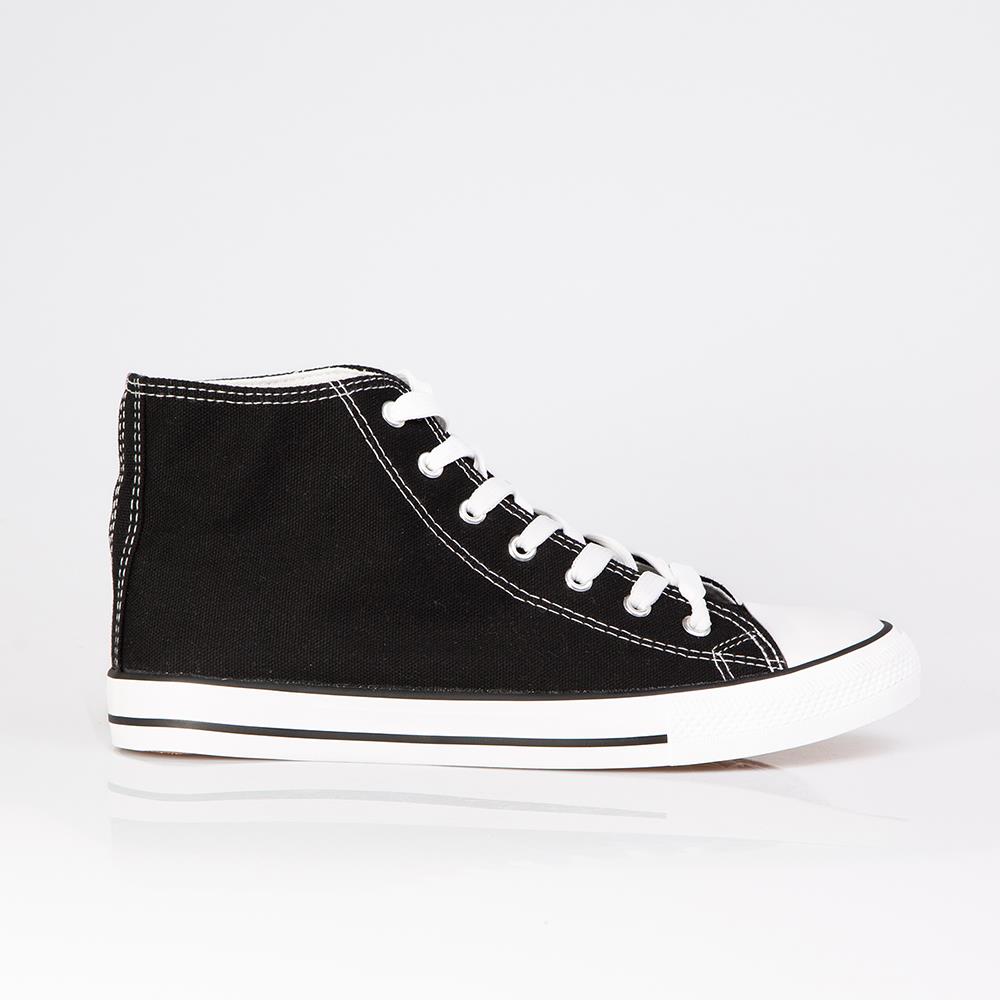 Mens Classic High Top Trainers Basketball Sneakers Lace Up Sport Shoes Walking - Picture 3 of 34