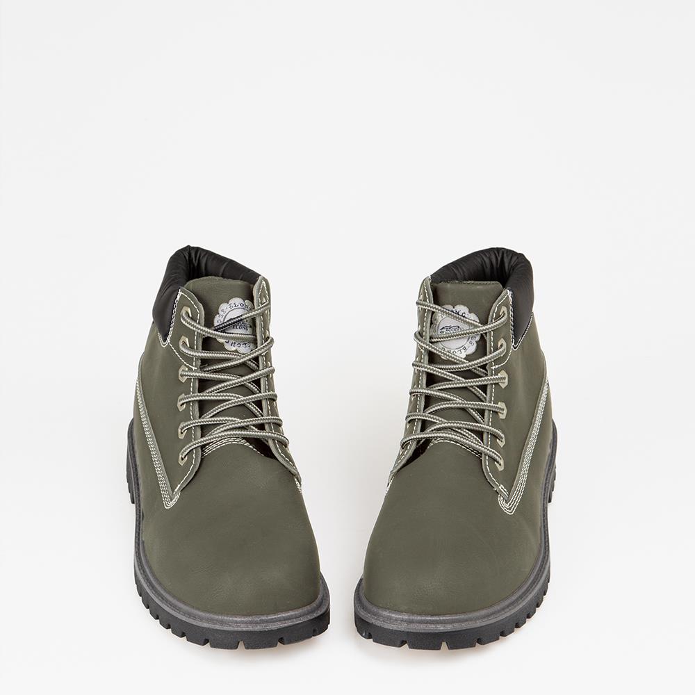 Mens Classic Worker Boots Casual Fashion Lace Up Shoes Walking Camping Hiking - Picture 21 of 27