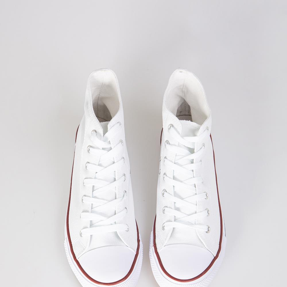 Mens Classic High Top Trainers Basketball Sneakers Lace Up Sport Shoes Walking - Picture 32 of 34