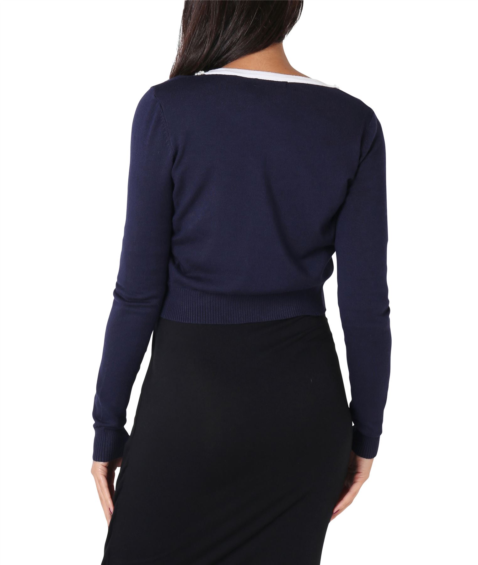 Womens Ladies Bolero Shrug Silky Soft Cardigan Long Sleeve Knit Short Top Work