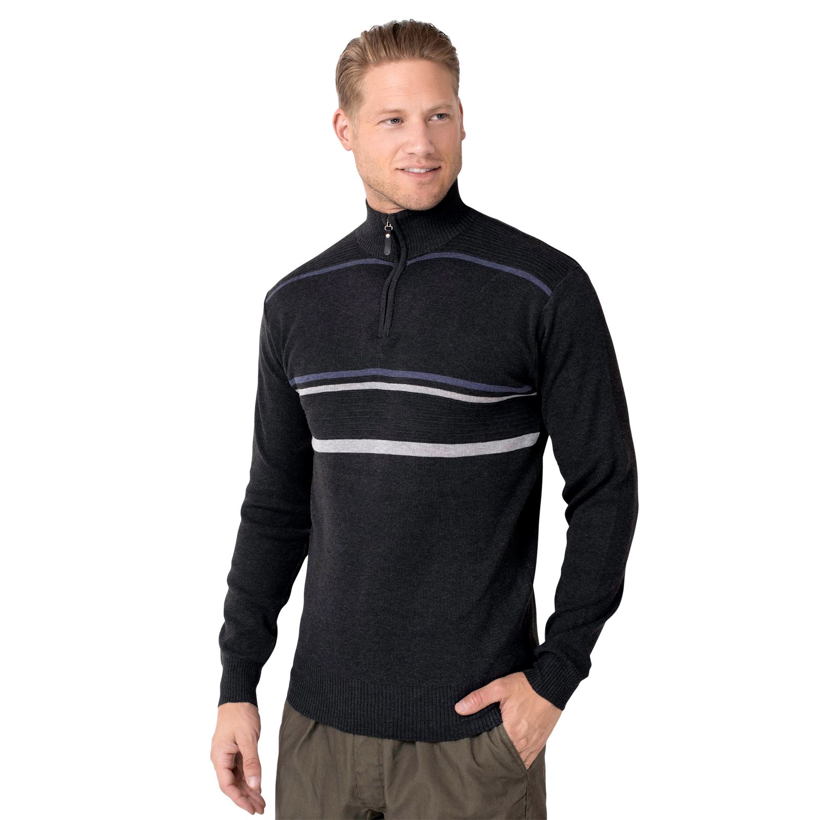 Blue Castle Crew Neck Combat Jumper Hoodies and jumpers are a casual style essential with a practical element. Whether you’re looking for a new hooded jumper to wear on the way to the gym, to work out in the cooler months, or even to throw on for popping to the shops, you’ll find it online with us in our knitwear and jumpers edit.