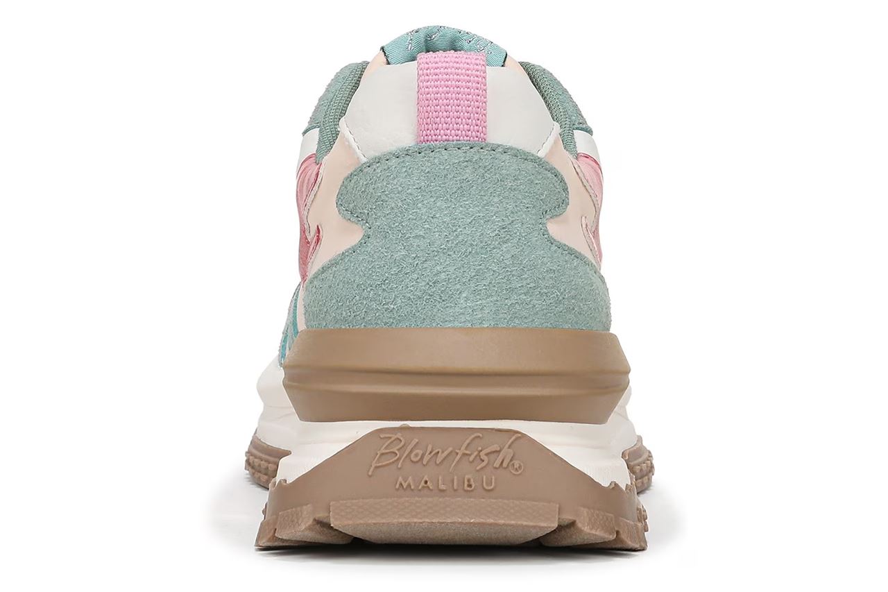 Blowfish Malibu Womens Vegan Leo Lace-Up Sneakers Chucky Platform Trainers - Picture 18 of 19