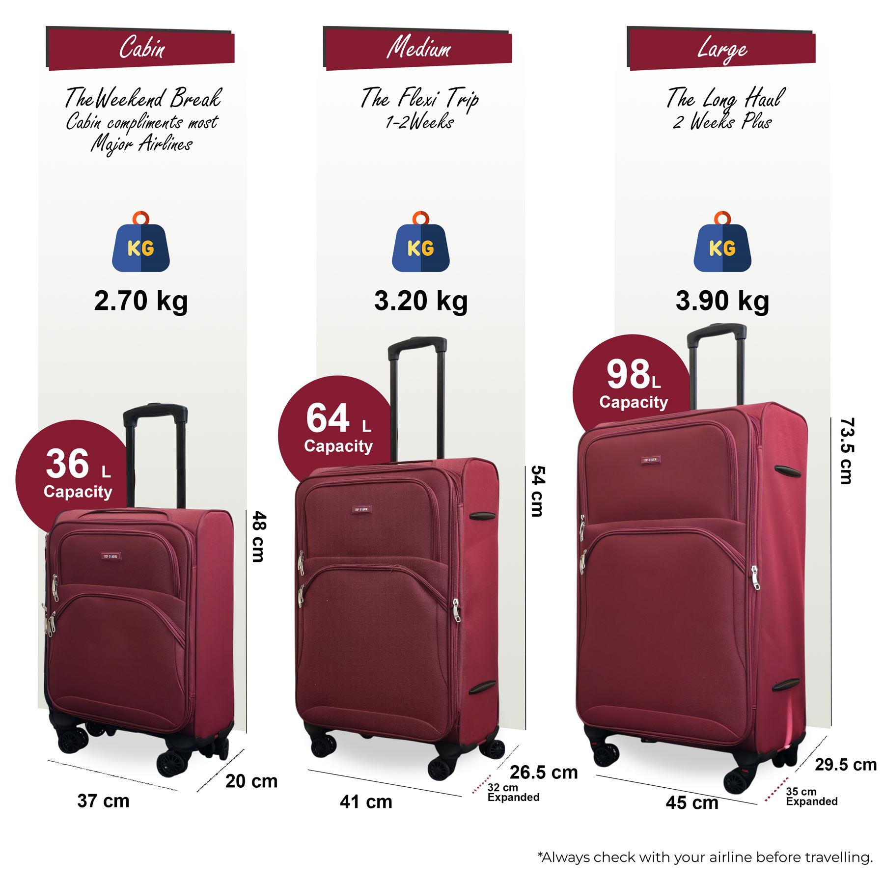 Expandable Soft Shell Suitcase 8 Wheel Luggage Set Light Carry On Cabin Bag - Picture 53 of 61