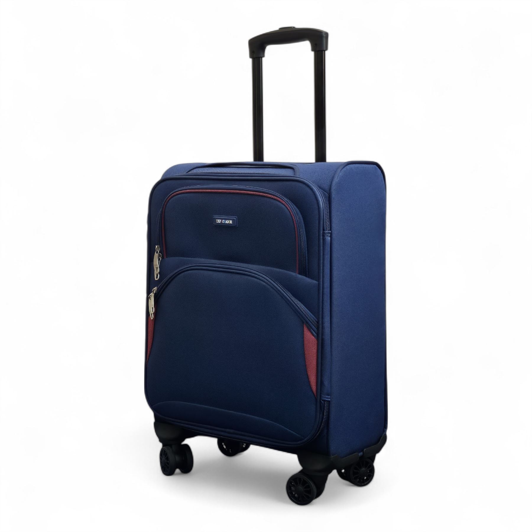 Soft Shell Cabin 48 x 37 x 20 cm Secure Suitcase Suitable for Easyjet, Ryanair - Picture 11 of 31