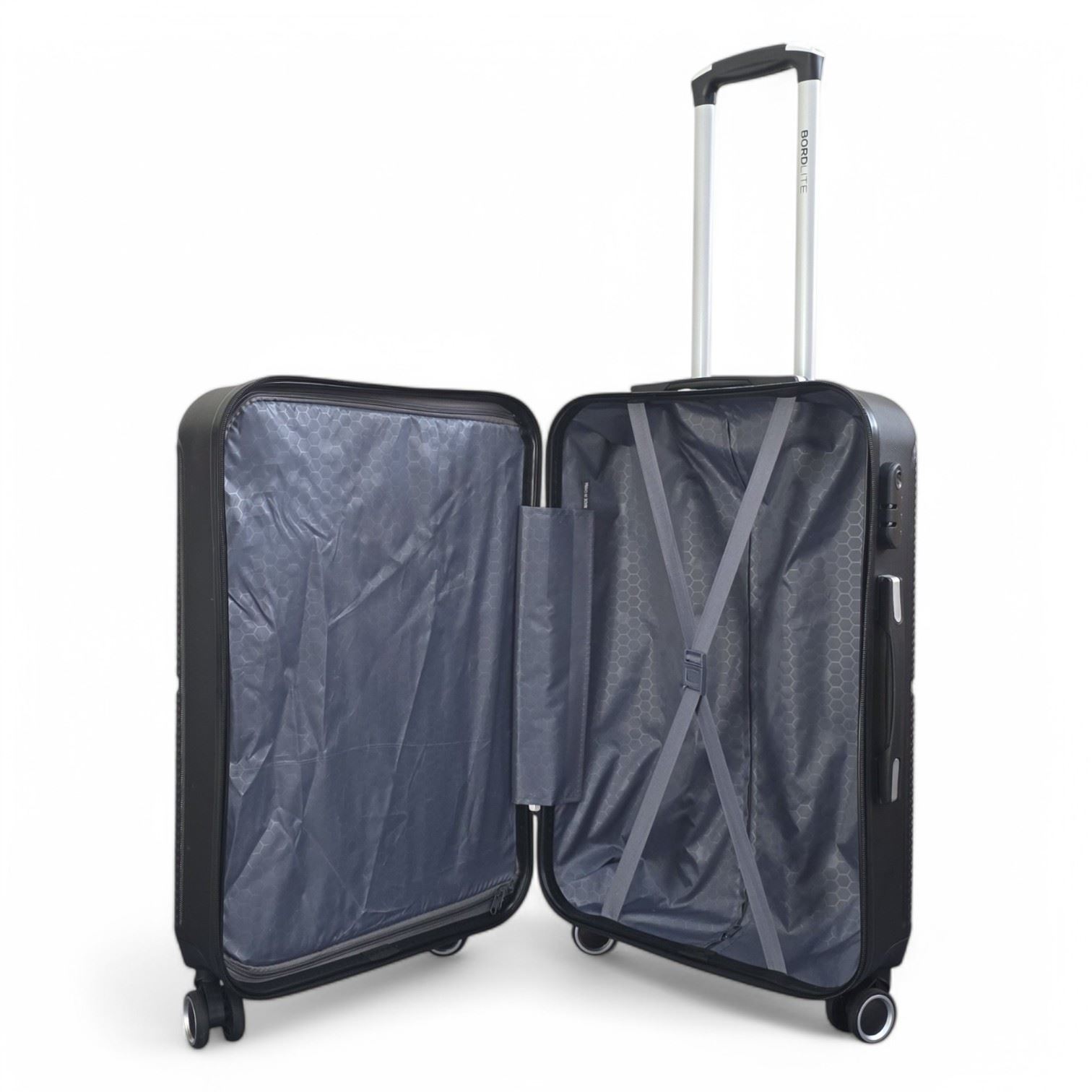 Maleta de cabina rígida ABS 56 x 35 x 20 cm adecuada para Easyjet, Ryanair - Imagen 8 de 29