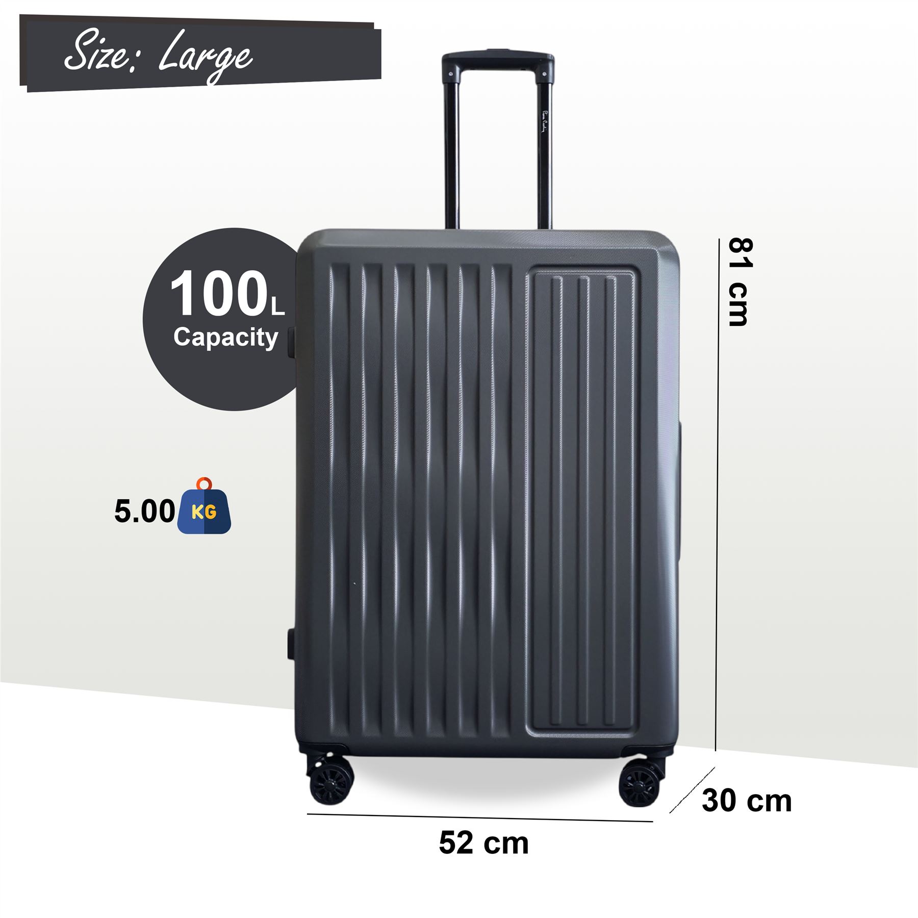 ABS Hard Shell Suitcase Luggage Set Hard Side Travel Carry on Cabin Bag - Picture 28 of 75