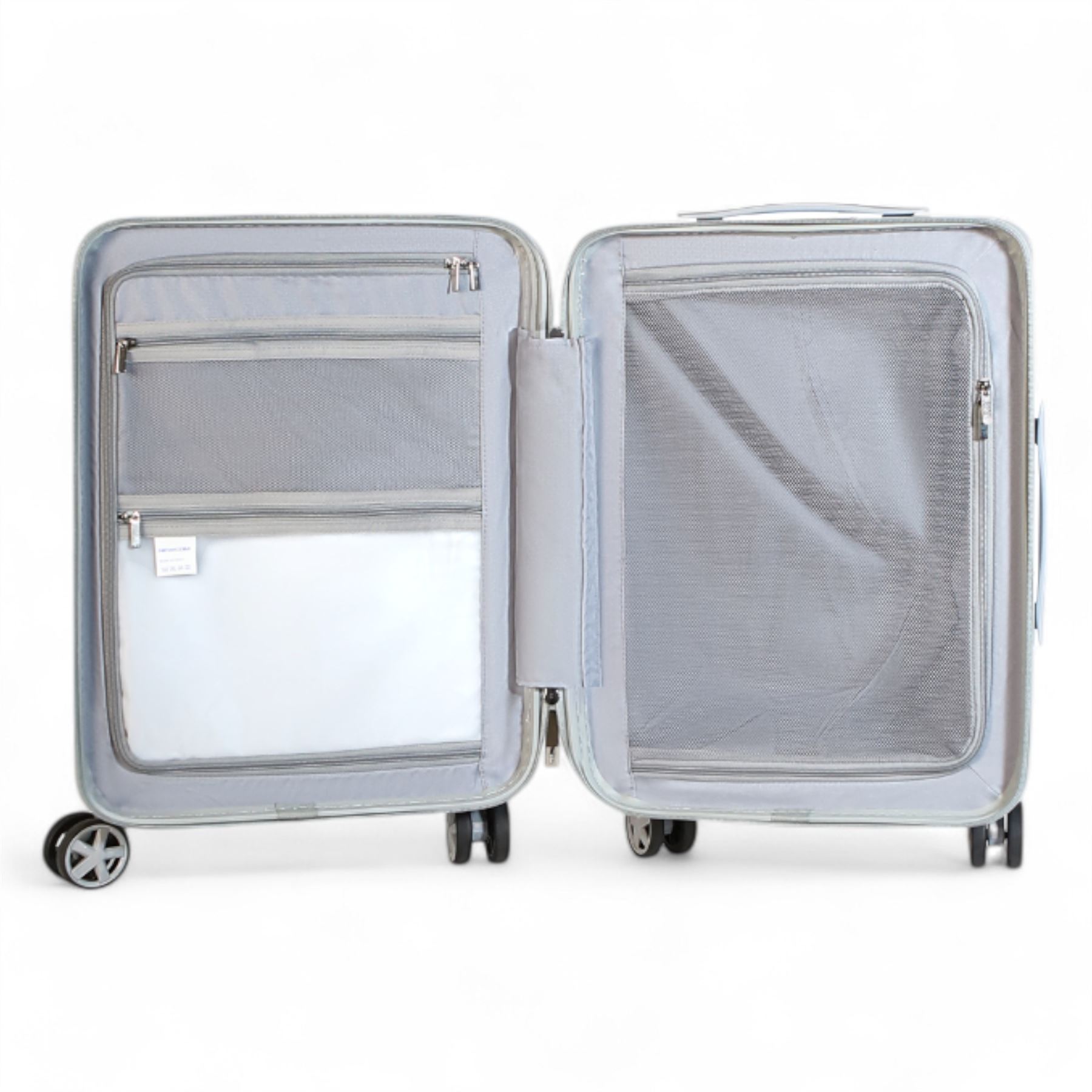 Hard Shell Rimowa Inspired TSA Cabin Luggage Suitcase Durable Spinner Carry-On - Picture 14 of 19