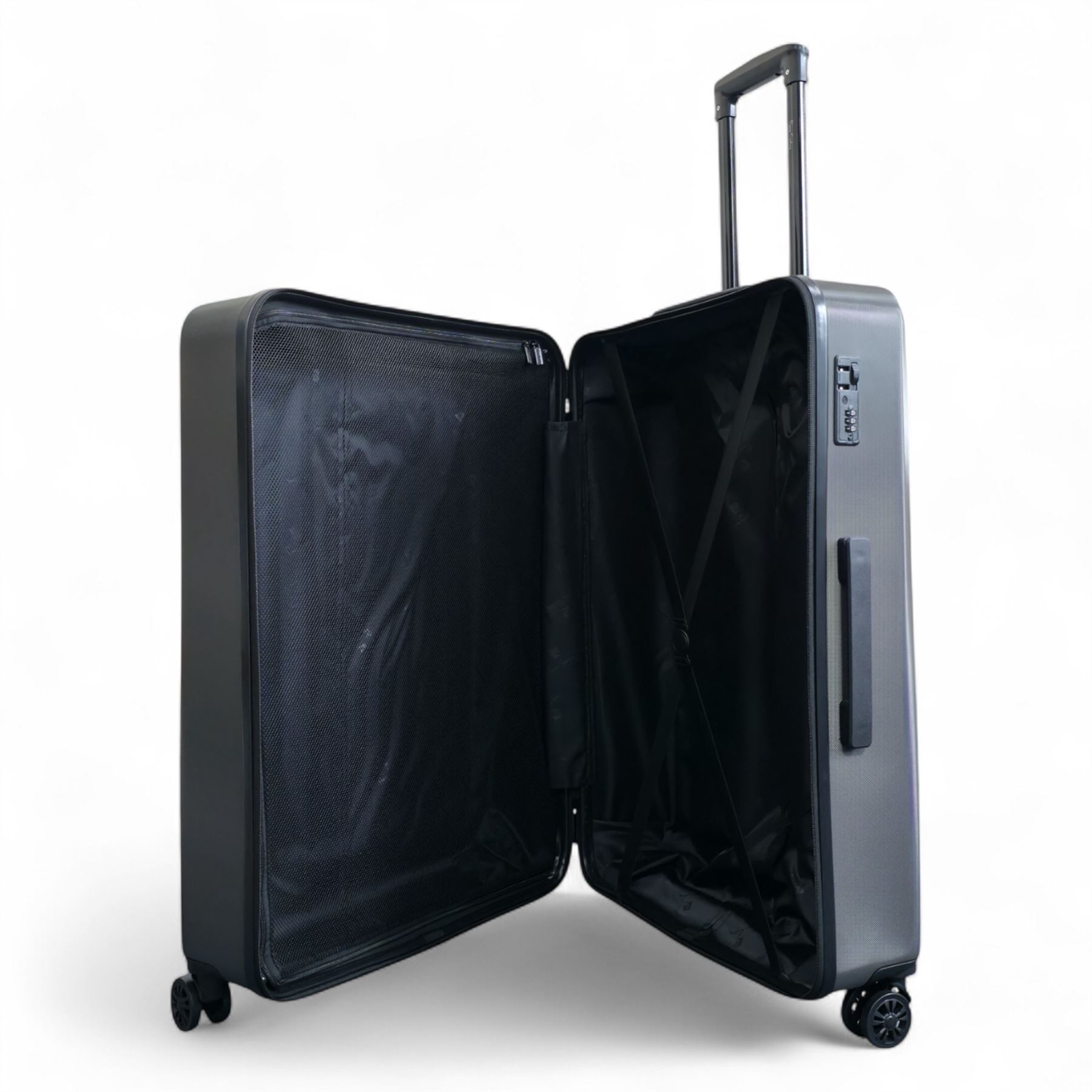 ABS Hard Shell Suitcase Luggage Set Hard Side Travel Carry on Cabin Bag - Picture 32 of 75