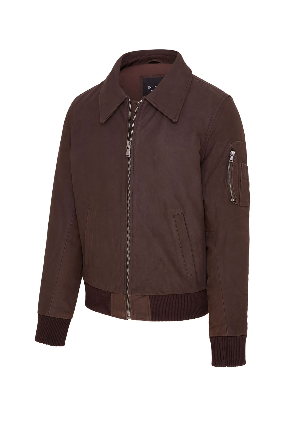 Bomberjacke Herren A2 US Airforce Rindsleder Anilin Leder - Bild 16 von 25