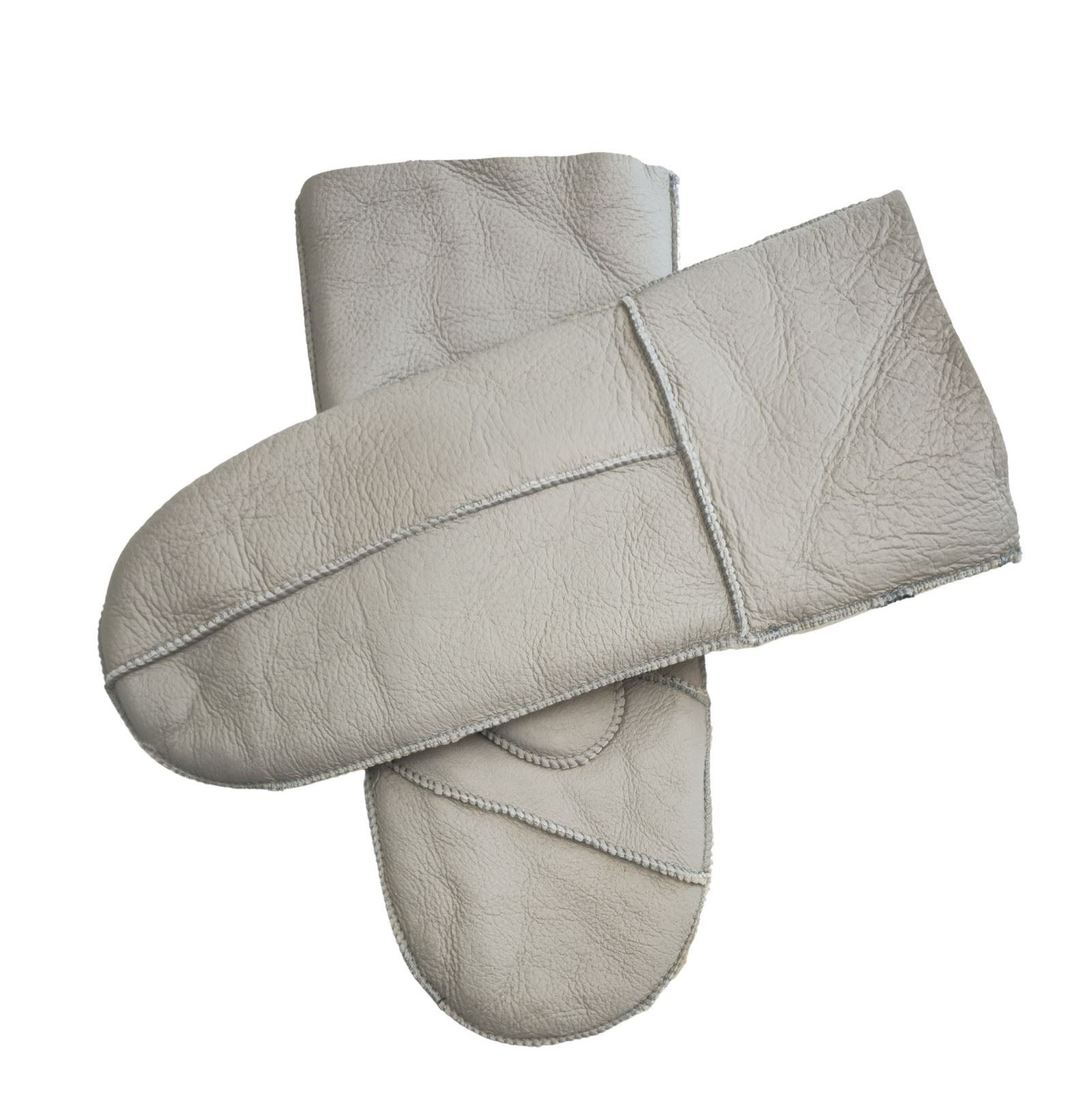 Infinity Leather Womens Genuine Real Sheepskin Mittens Warm Gloves - Picture 10 of 14