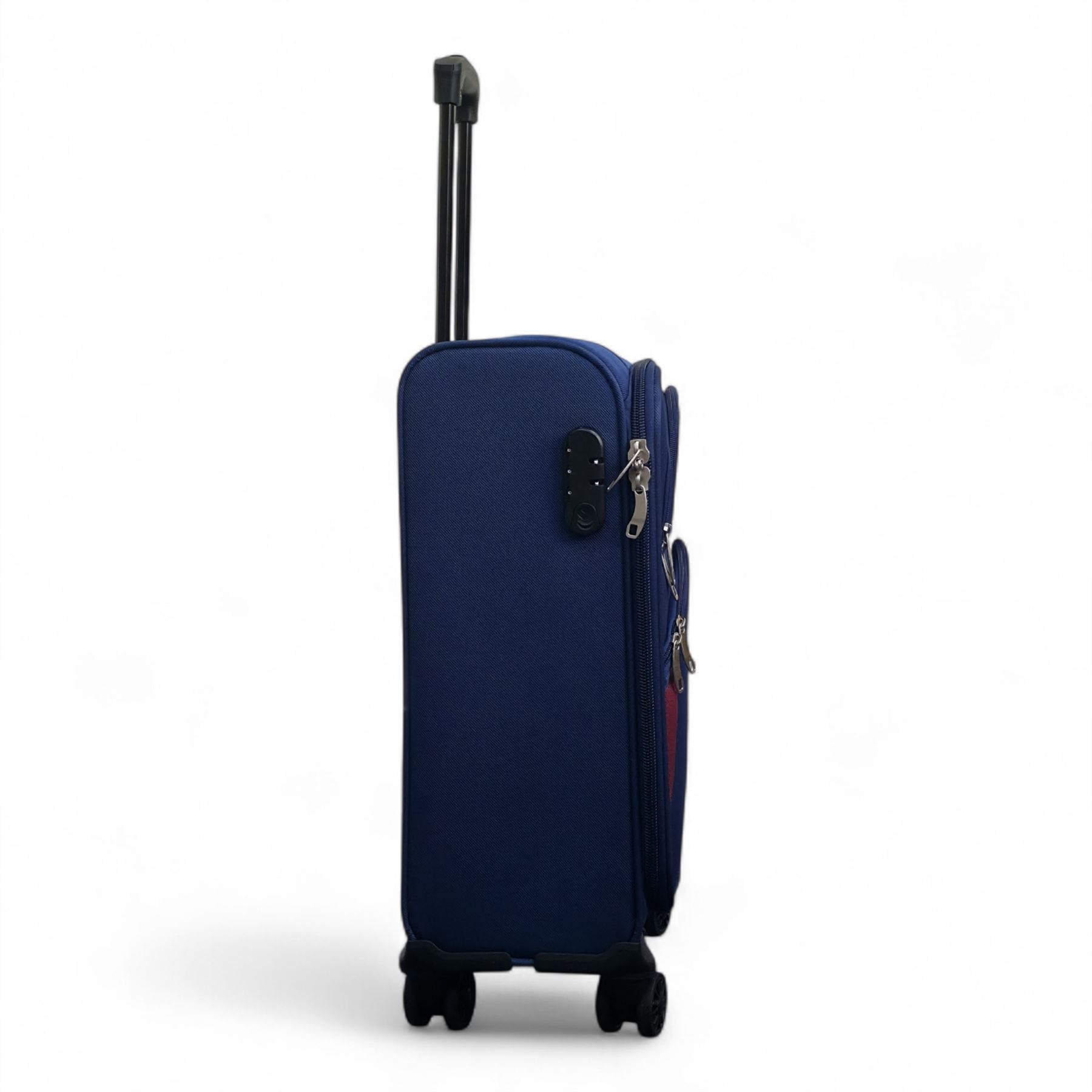 Soft Shell Cabin 48 x 37 x 20 cm Secure Suitcase Suitable for Easyjet, Ryanair - Picture 12 of 31