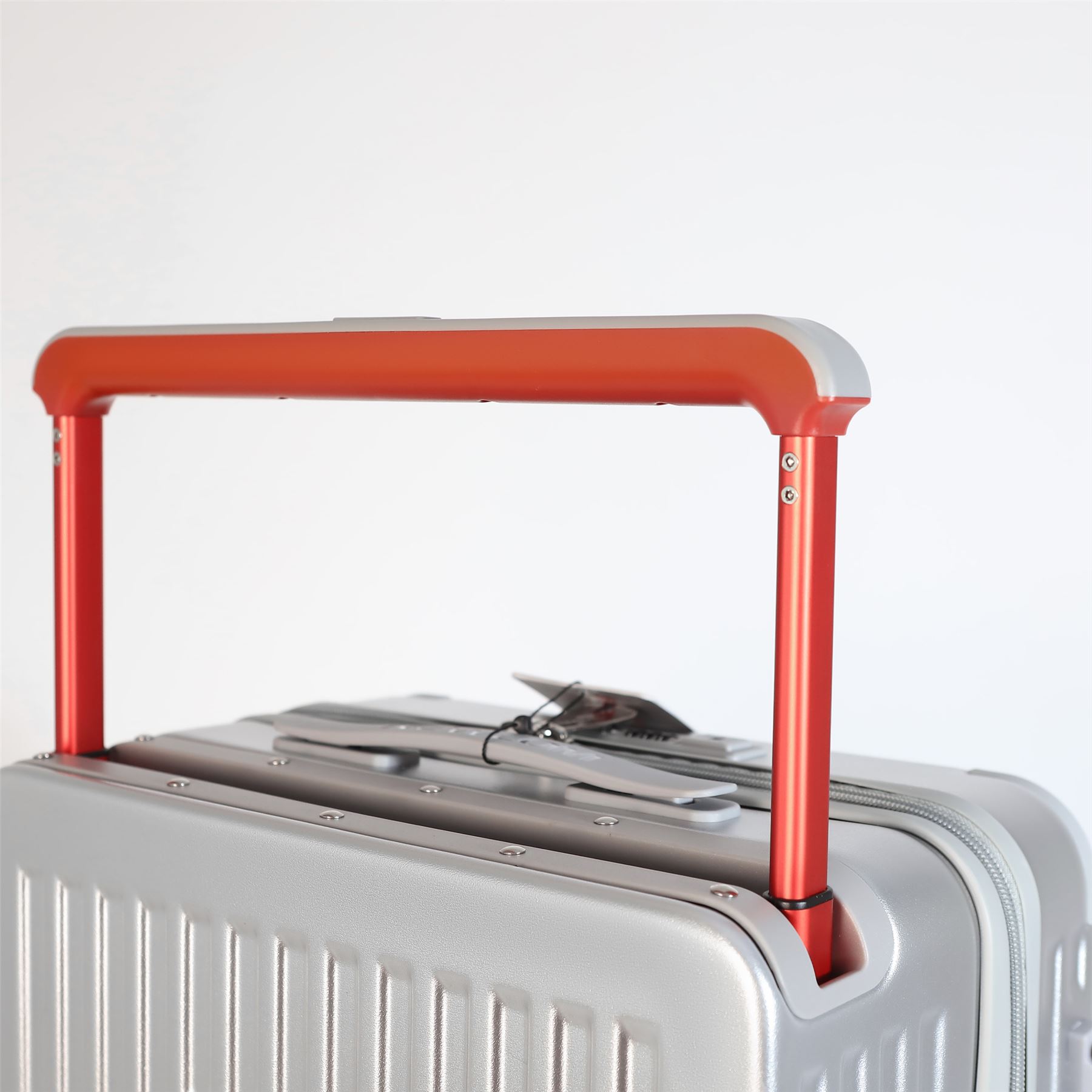 Hard Shell Rimowa Inspired TSA Cabin Luggage Suitcase Durable Spinner Carry-On - Picture 17 of 19