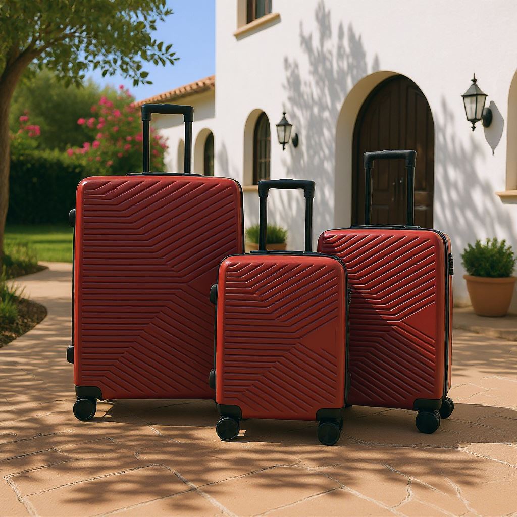 Strong Hardshell Suitcase Set Dual 4 Wheel ABS Luggage Trolley Cabin Suitcase - Picture 50 of 73